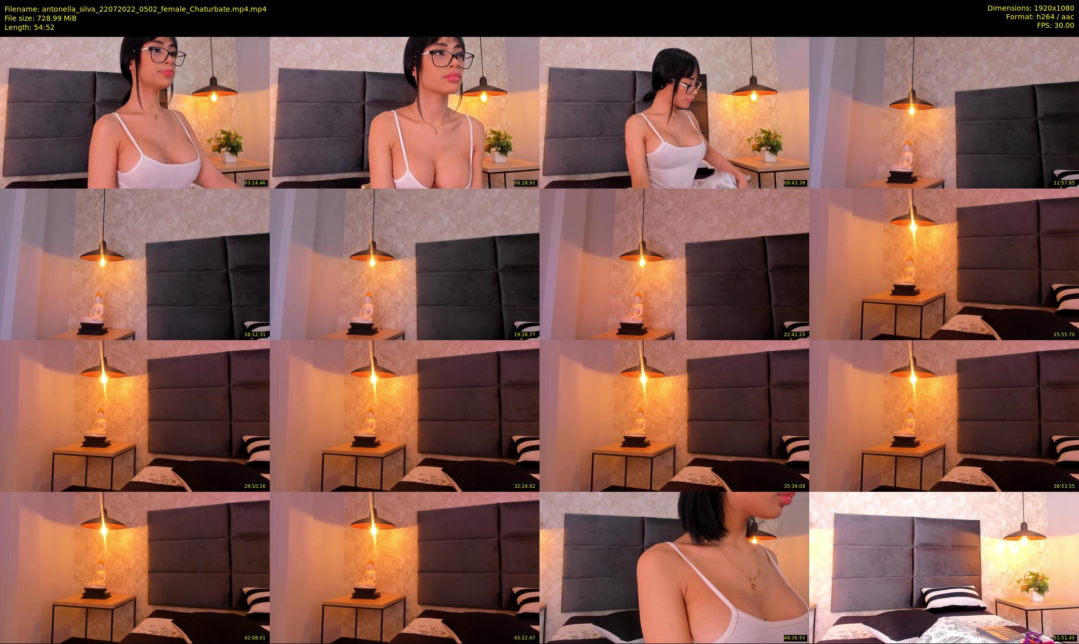 antonella_silva — 55 minute Chaturbate female cam show recording, 1080p, Jul 22, 2022