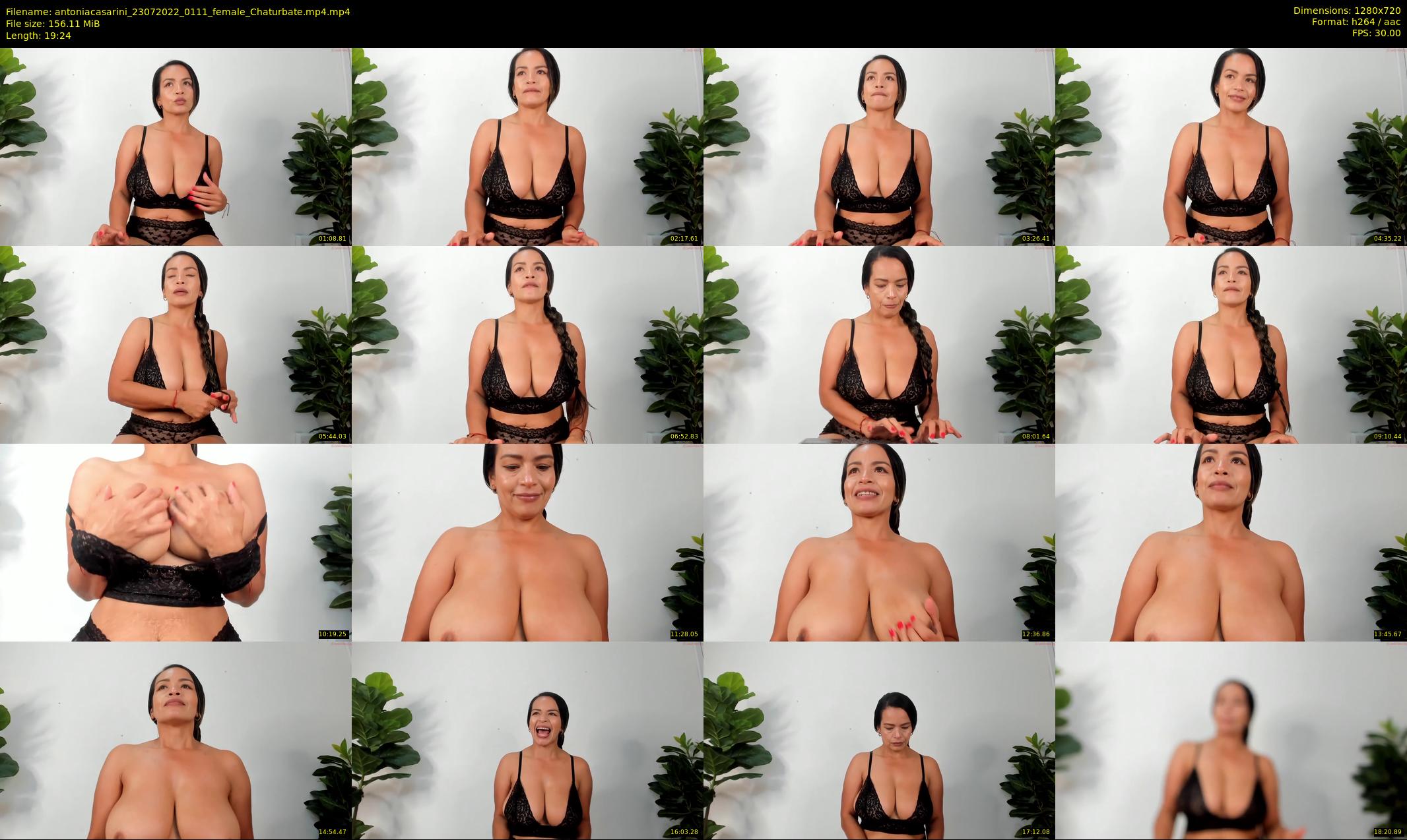 antoniacasarini — 20 minute Chaturbate female cam show recording, 720p, Jul 23, 2022