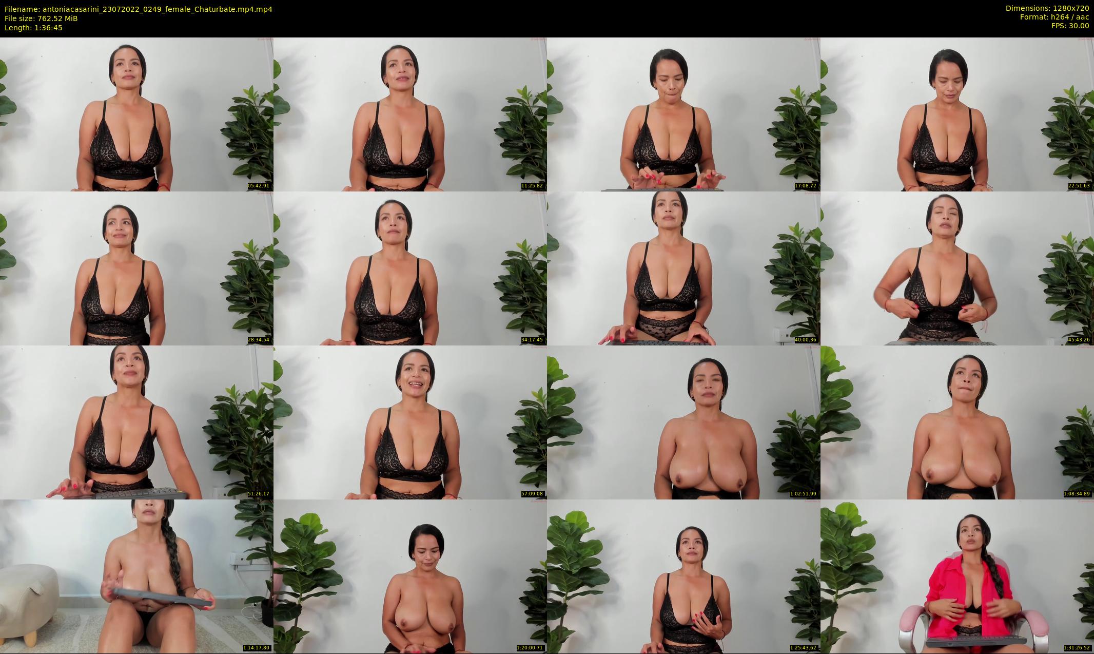 antoniacasarini — 97 minute Chaturbate female cam show recording, 720p, Jul 23, 2022