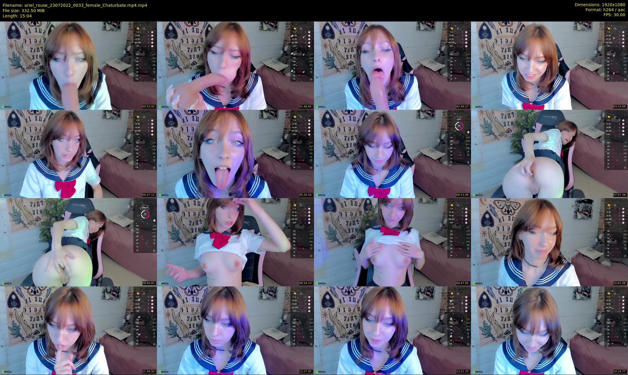 ariel_rouse — 16 minute Chaturbate female cam show recording, 1080p, Jul 23, 2022