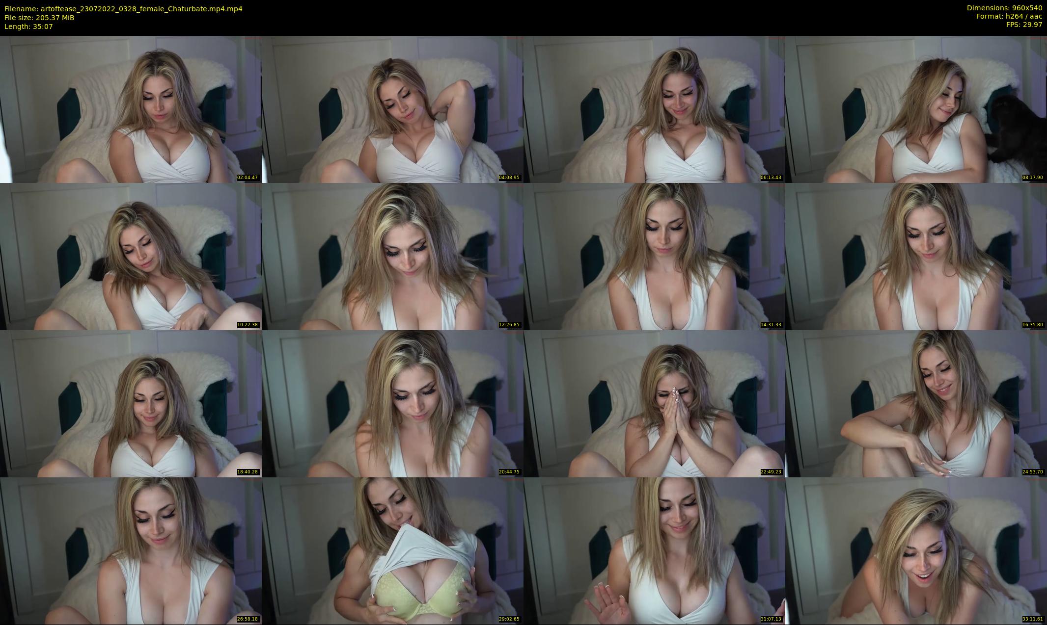 artoftease — 36 minute Chaturbate female cam show recording, 480p, Jul 23, 2022