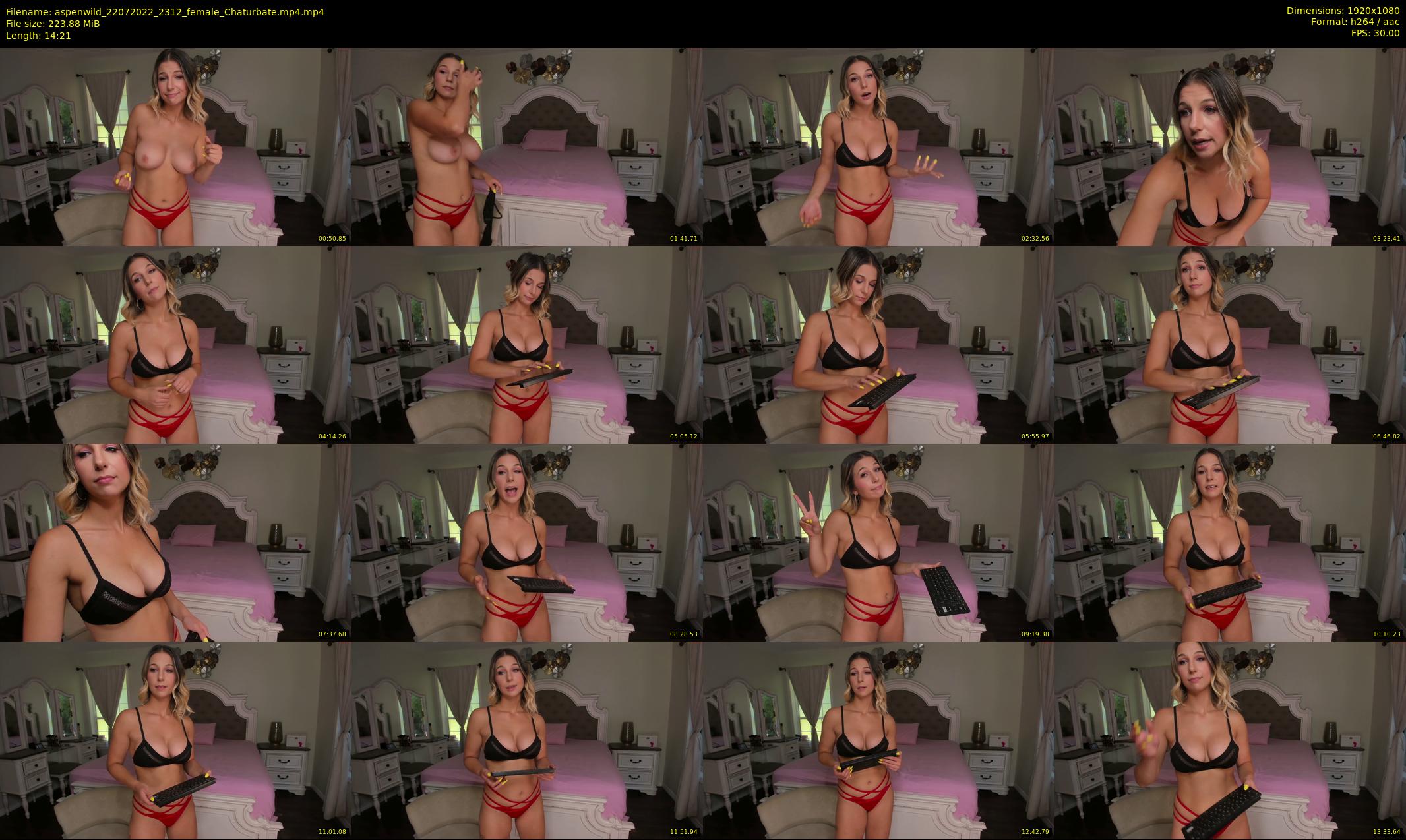 aspenwild — 15 minute Chaturbate female cam show recording, 1080p, Jul 22, 2022