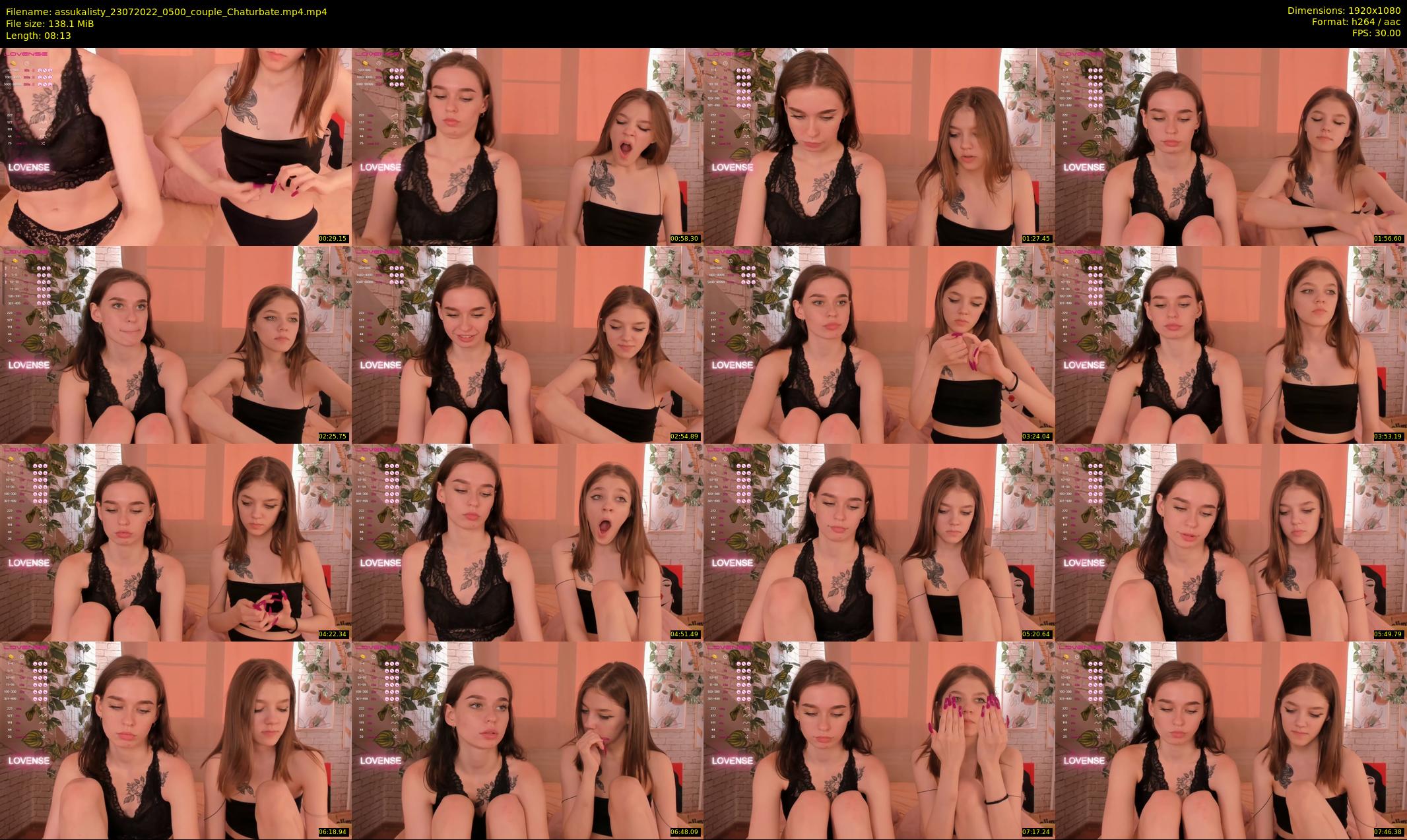 assukalisty — 9 minute Chaturbate couple cam show recording, 1080p, Jul 23, 2022