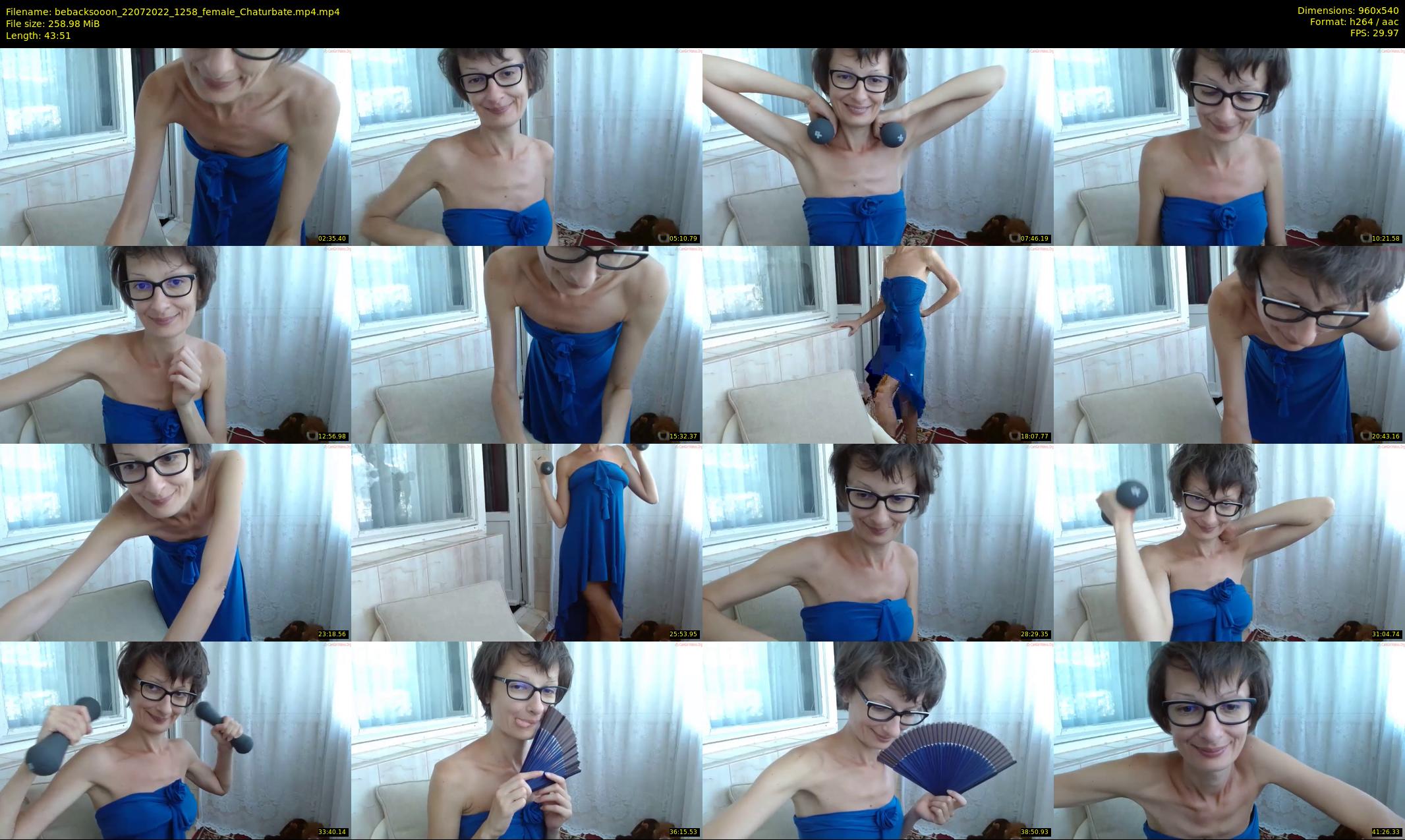 bebacksooon — 44 minute Chaturbate female cam show recording, 480p, Jul 22, 2022
