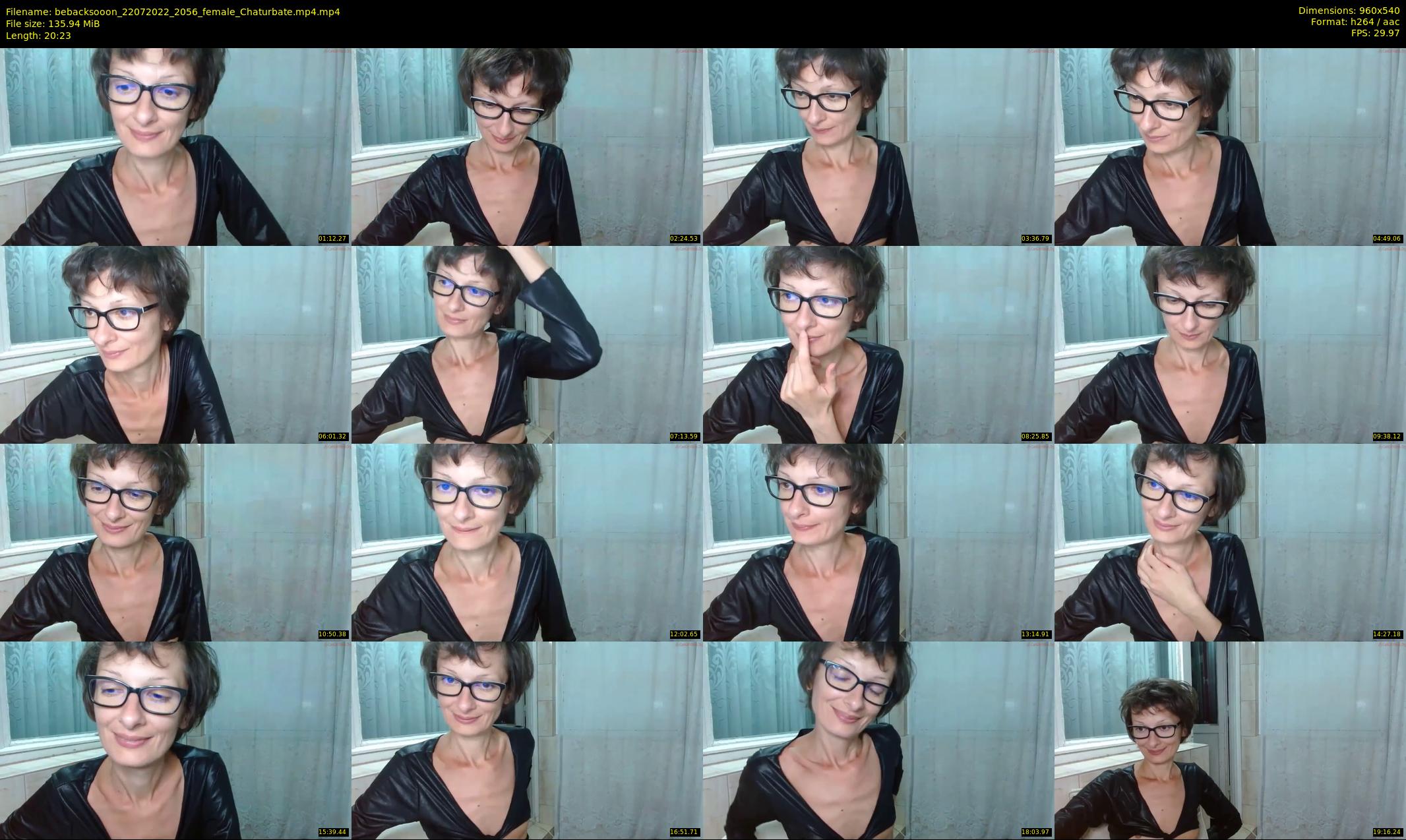 bebacksooon — 21 minute Chaturbate female cam show recording, 480p, Jul 22, 2022