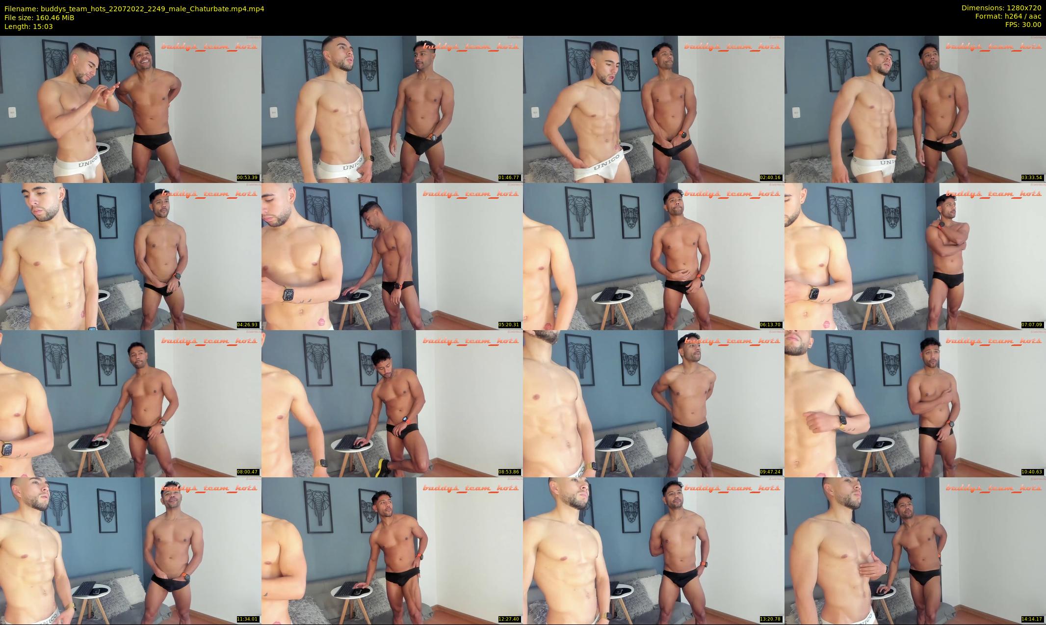 buddys_team_hots — 16 minute Chaturbate couple cam show recording, 720p, Jul 22, 2022