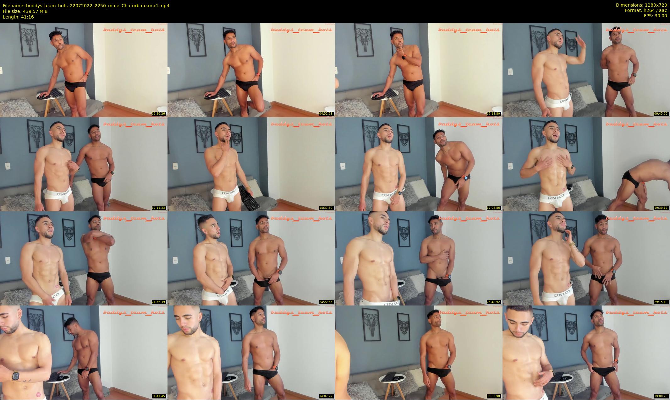 buddys_team_hots — 42 minute Chaturbate couple cam show recording, 720p, Jul 22, 2022