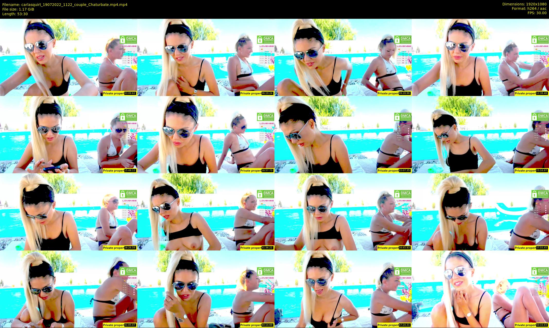 carlasquirt — 54 minute Chaturbate female cam show recording, 1080p, Jul 19, 2022