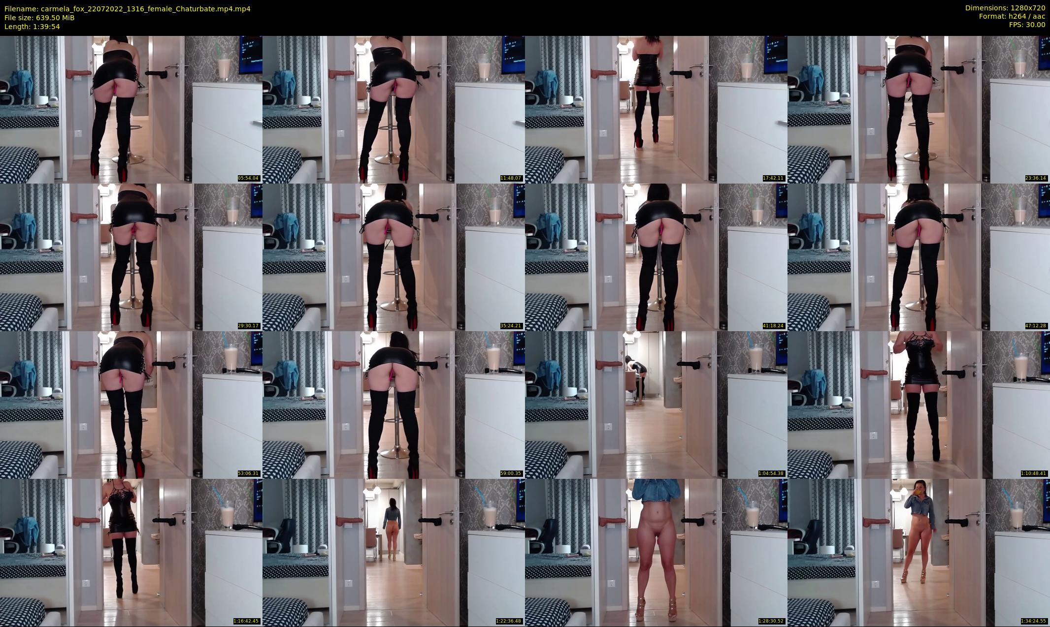 carmela_fox — 100 minute Chaturbate female cam show recording, 720p, Jul 22, 2022