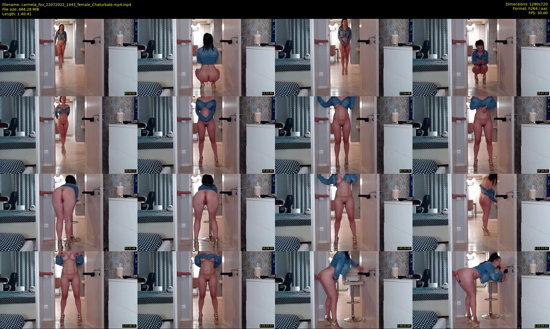 carmela_fox — 101 minute Chaturbate female cam show recording, 720p, Jul 22, 2022