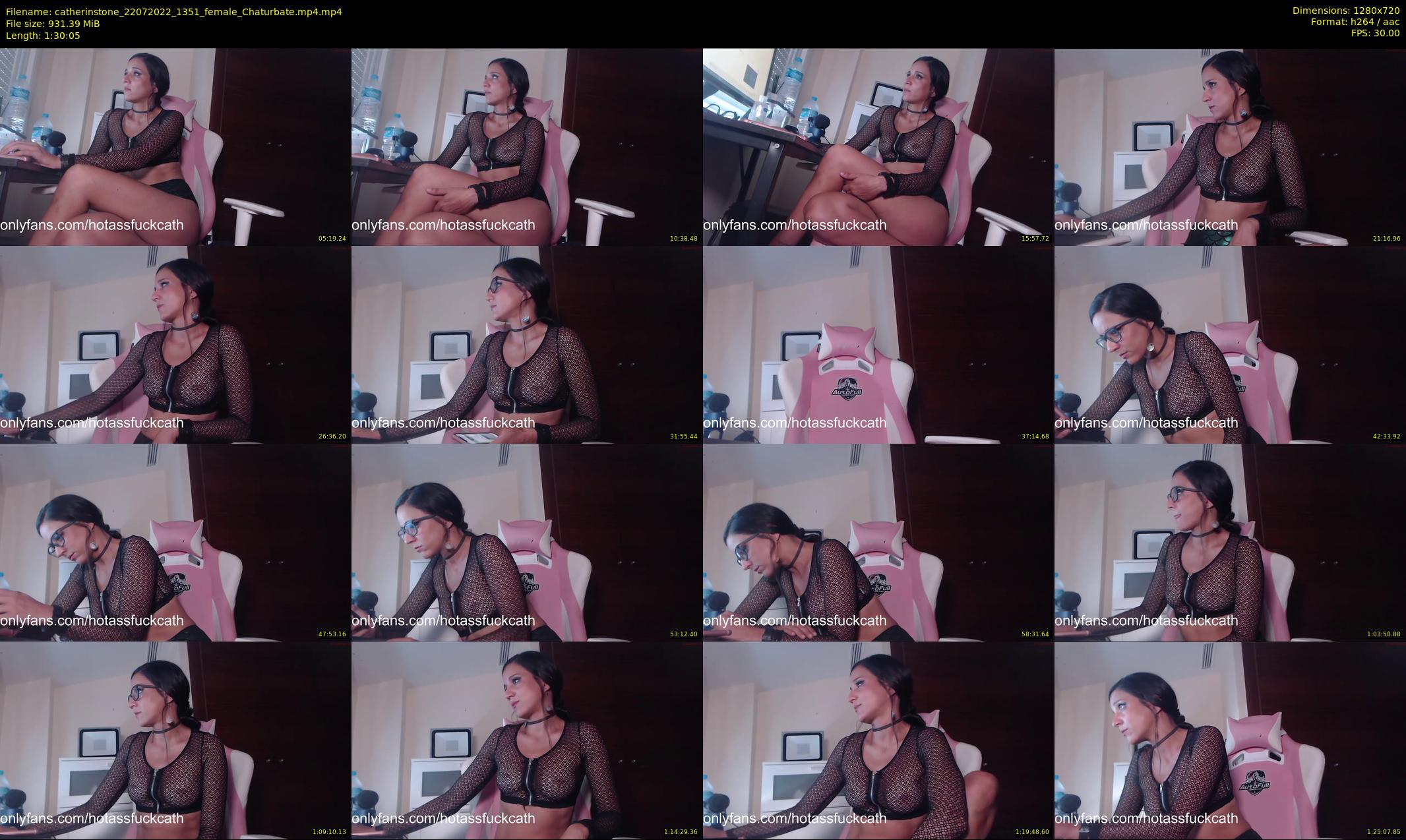 catherinstone — 91 minute Chaturbate female cam show recording, 720p, Jul 22, 2022