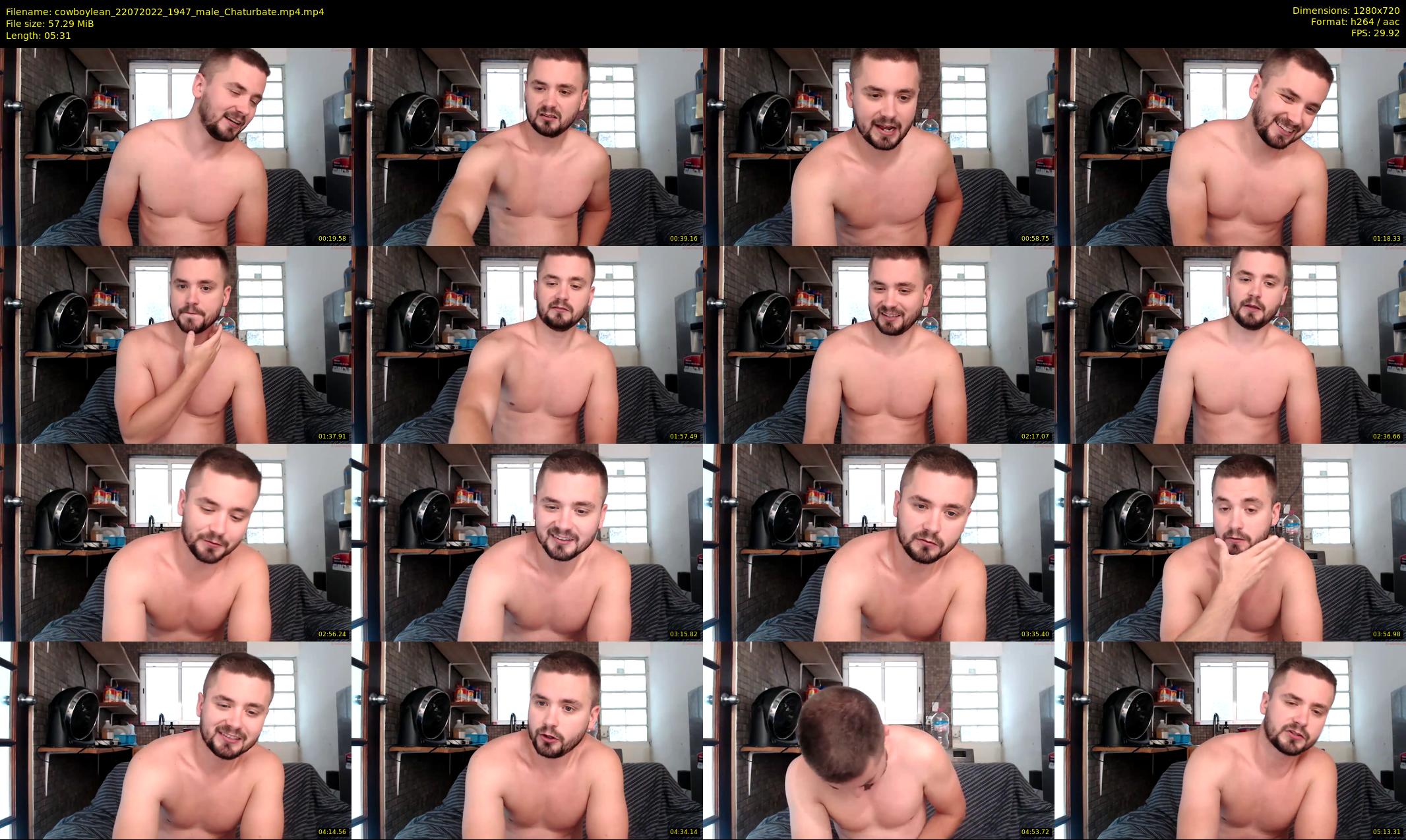 cowboylean — 6 minute Chaturbate male cam show recording, 720p, Jul 22, 2022