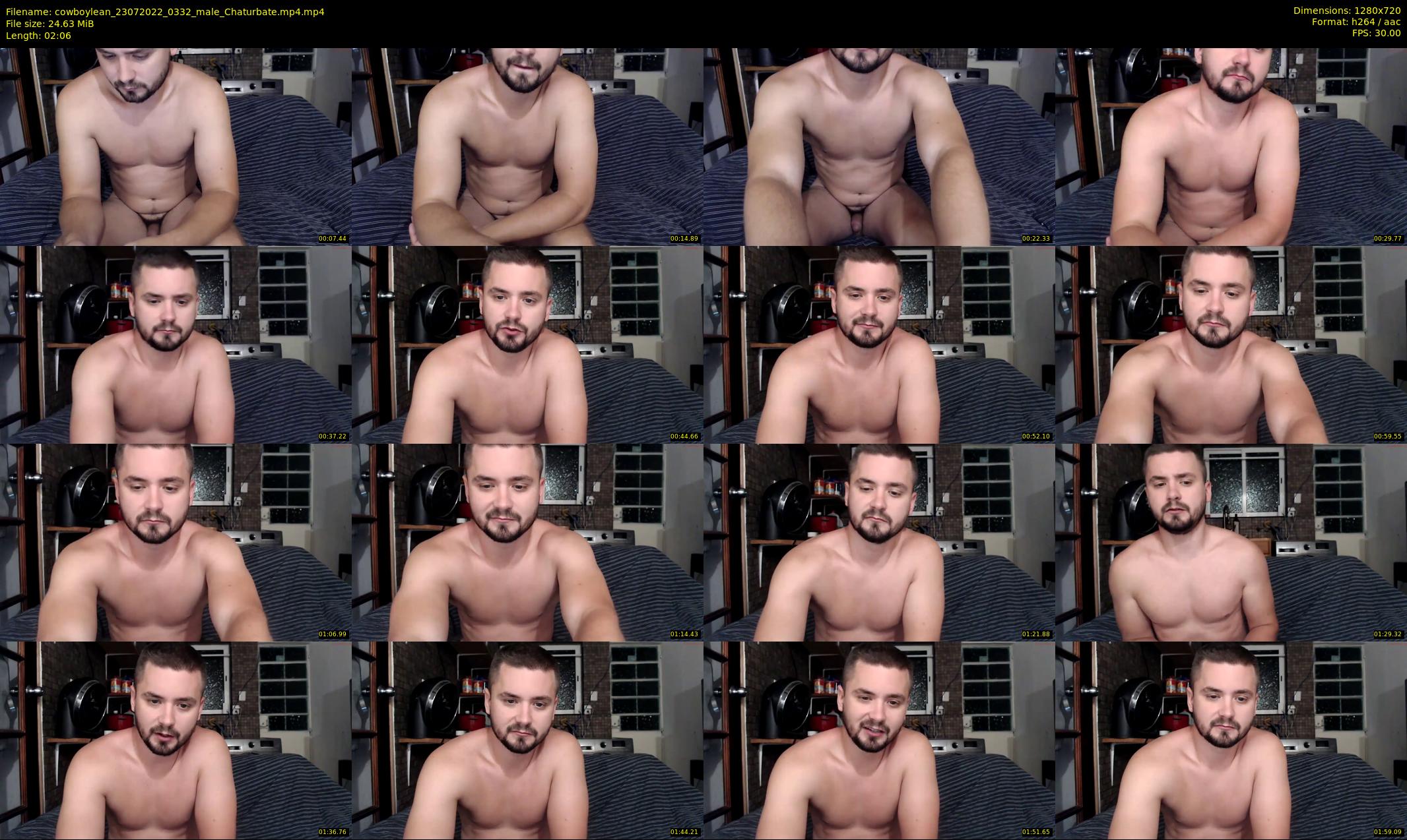 cowboylean — 3 minute Chaturbate male cam show recording, 720p, Jul 23, 2022