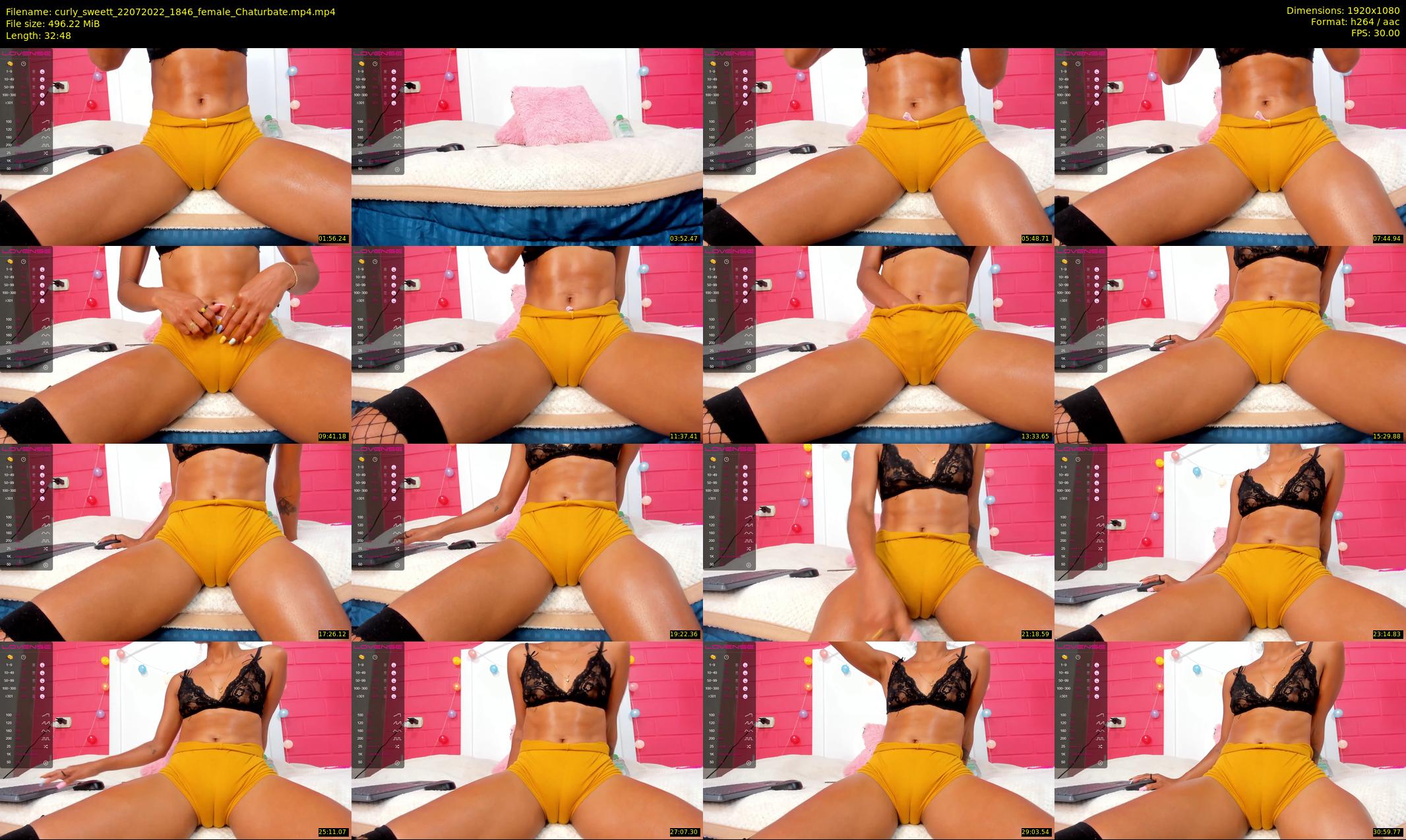 curly_sweett — 33 minute Chaturbate female cam show recording, 1080p, Jul 22, 2022