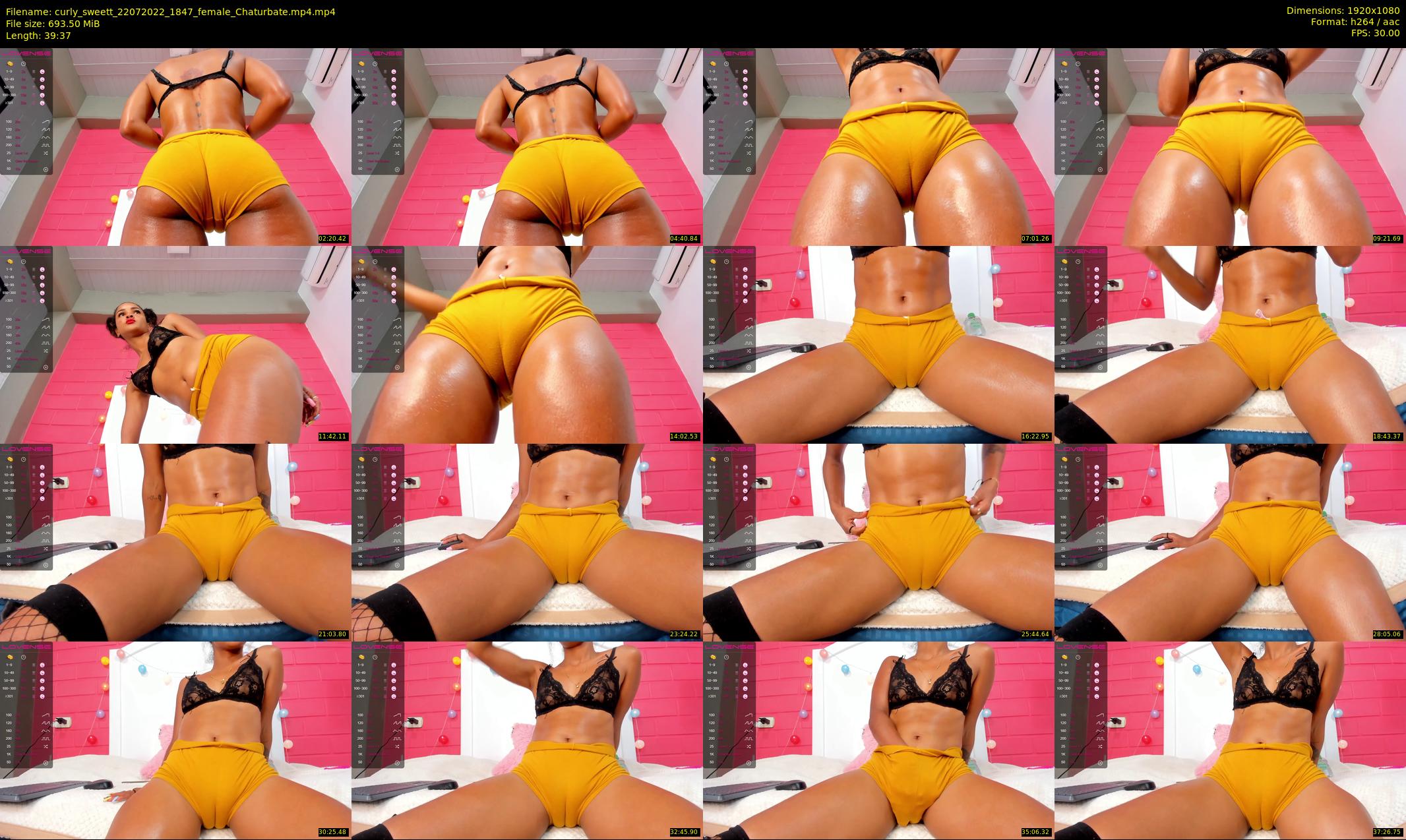 curly_sweett — 40 minute Chaturbate female cam show recording, 1080p, Jul 22, 2022