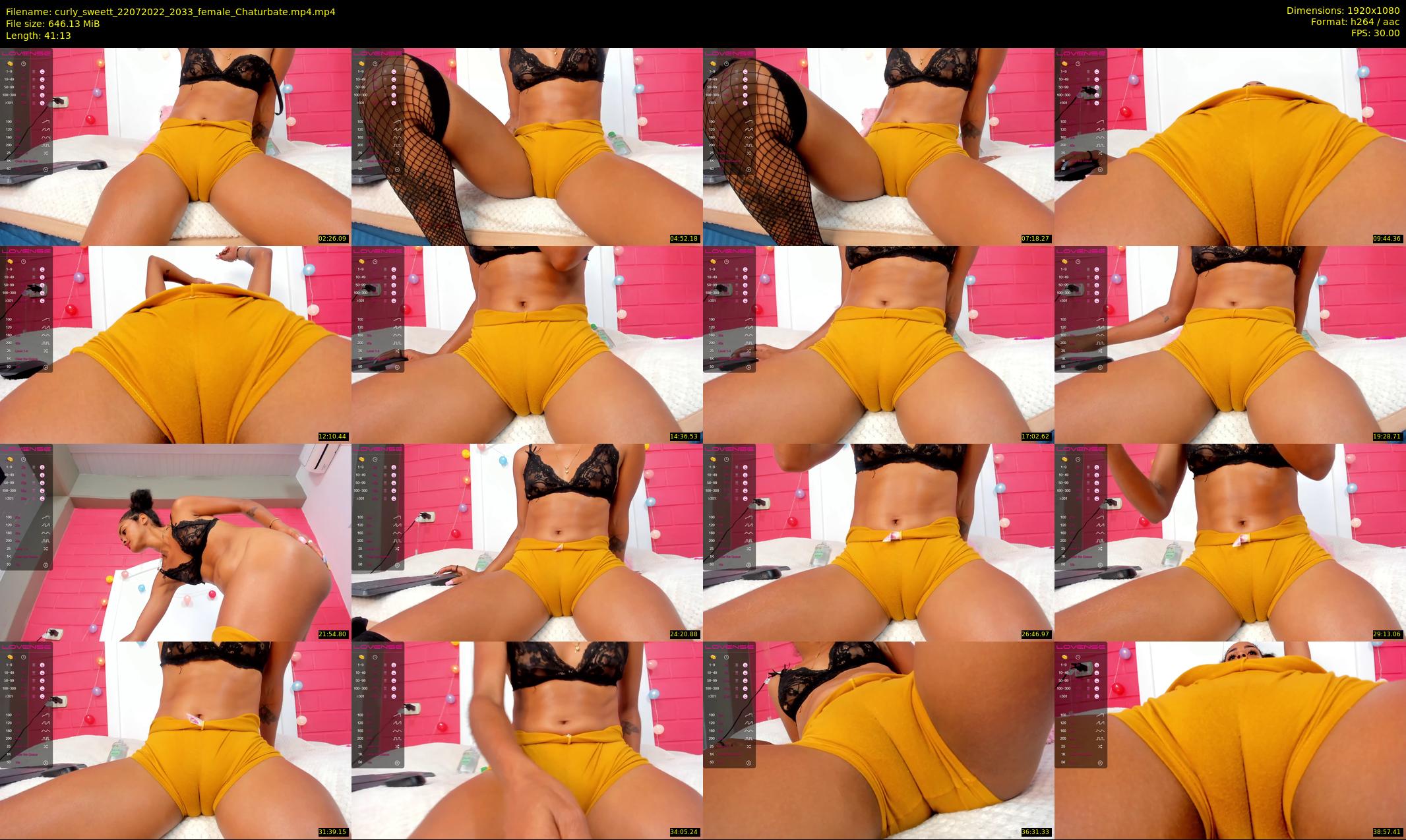 curly_sweett — 42 minute Chaturbate female cam show recording, 1080p, Jul 22, 2022
