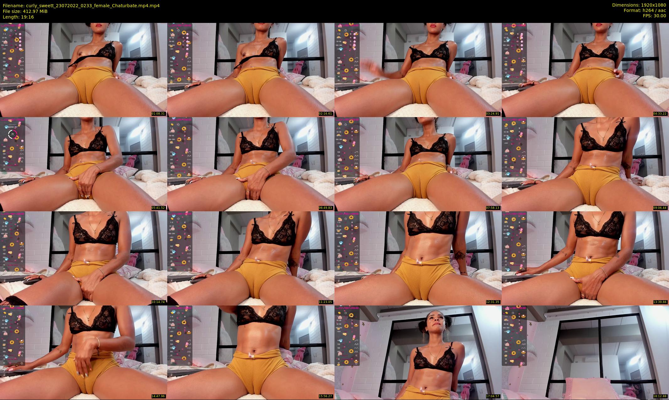 curly_sweett — 20 minute Chaturbate female cam show recording, 1080p, Jul 23, 2022