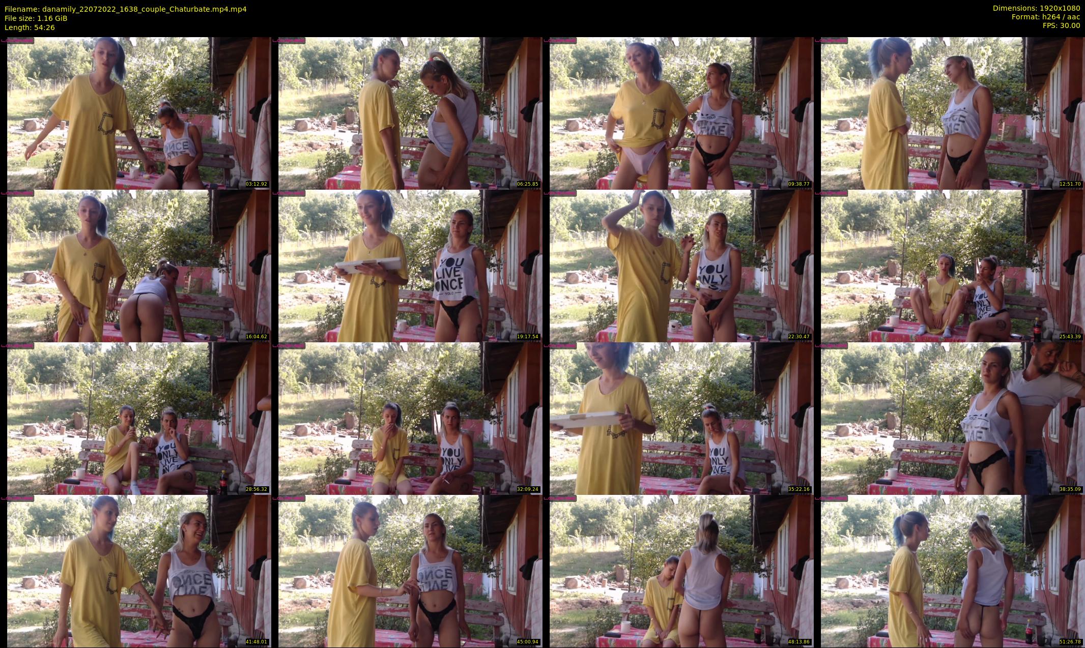 danamily — 55 minute Chaturbate female cam show recording, 1080p, Jul 22, 2022