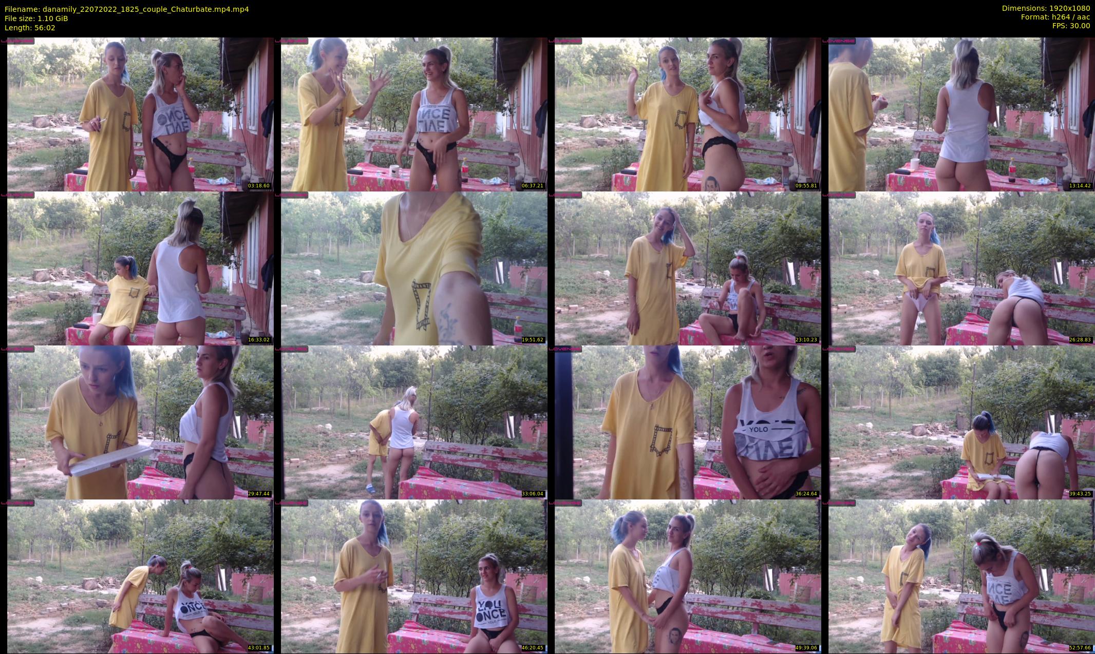 danamily — 57 minute Chaturbate female cam show recording, 1080p, Jul 22, 2022