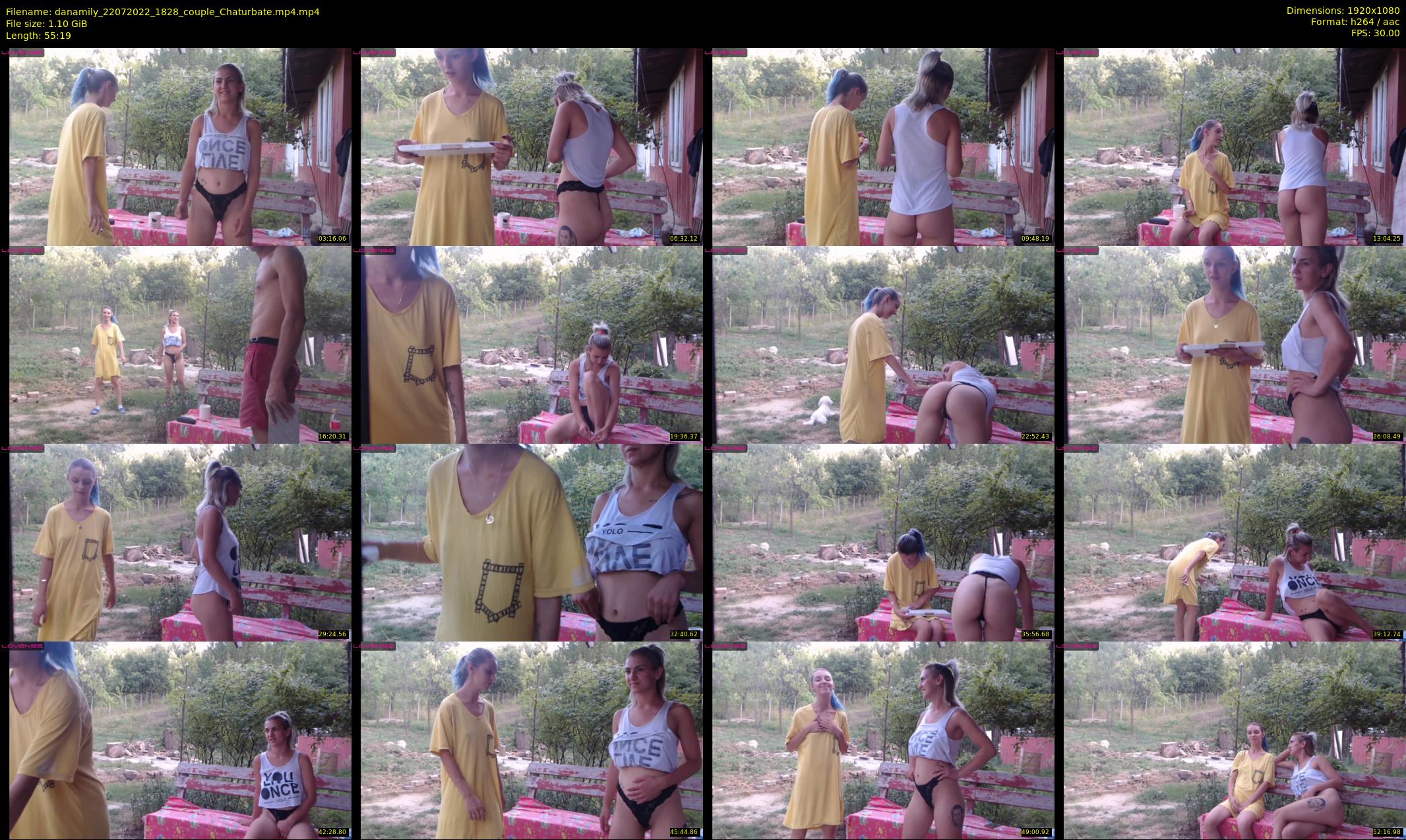 danamily — 56 minute Chaturbate female cam show recording, 1080p, Jul 22, 2022