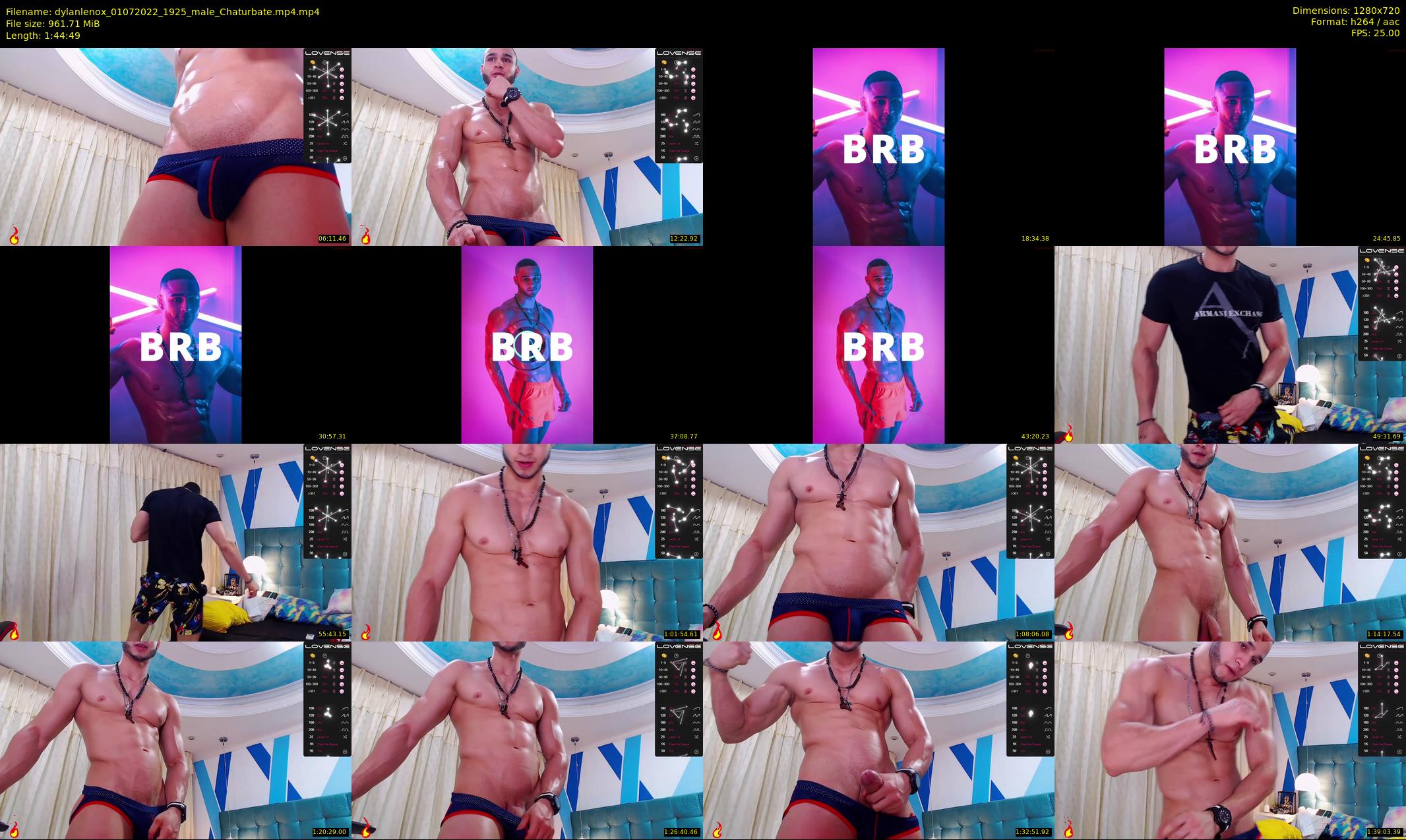 dylanlenox — 105 minute Chaturbate male cam show recording, 720p, Jul 1, 2022