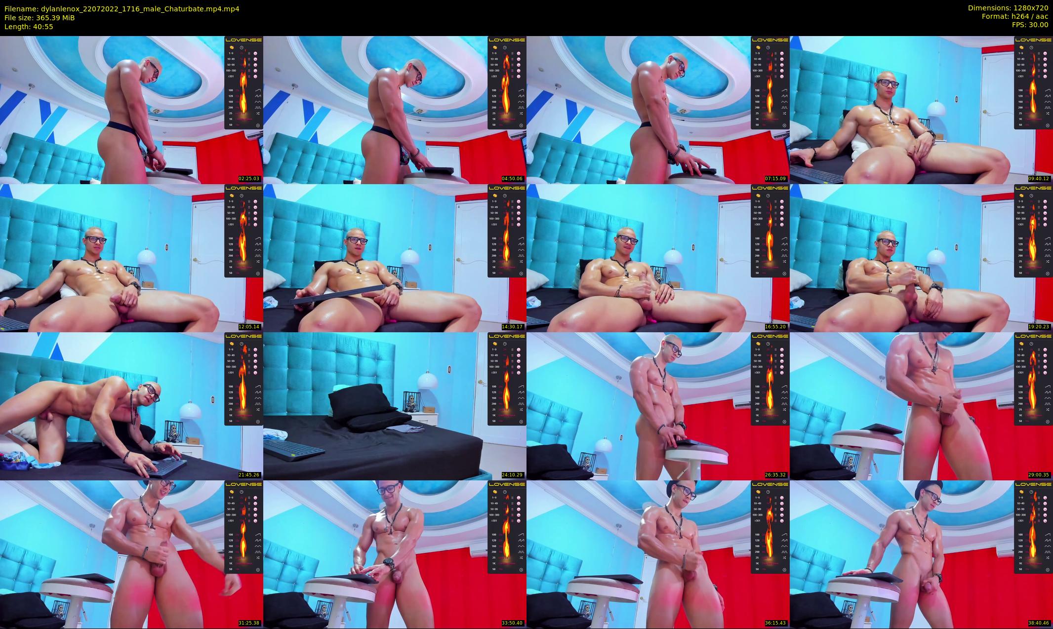 dylanlenox — 41 minute Chaturbate male cam show recording, 720p, Jul 22, 2022