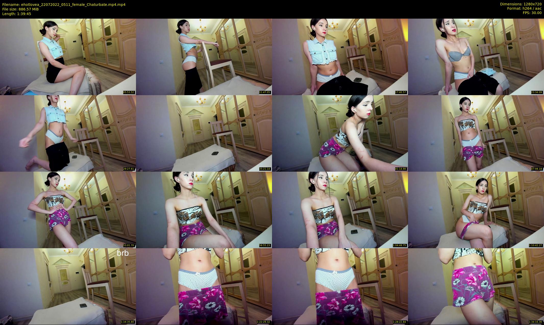 ehotlovea — 100 minute Chaturbate female cam show recording, 720p, Jul 22, 2022