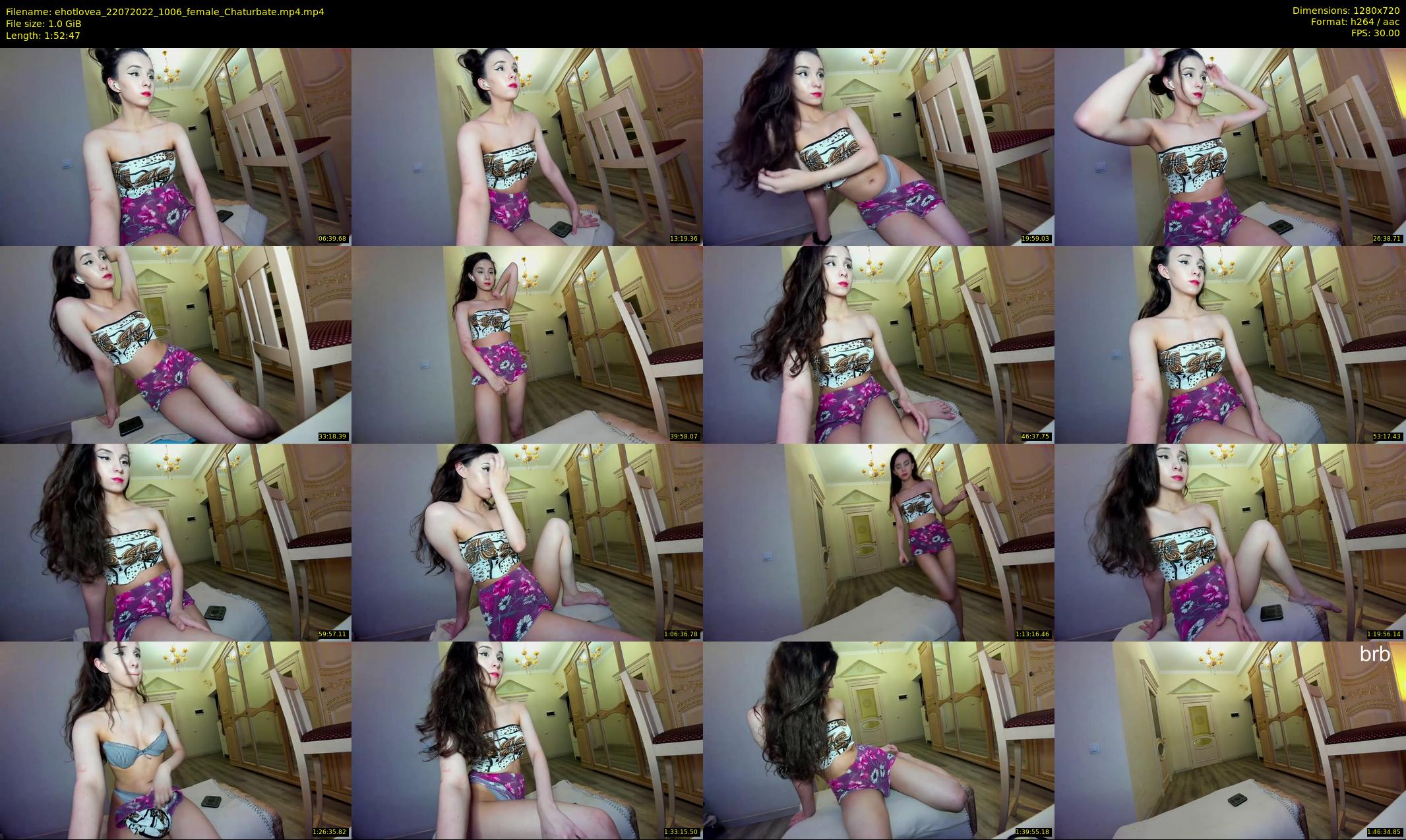 ehotlovea — 113 minute Chaturbate female cam show recording, 720p, Jul 22, 2022