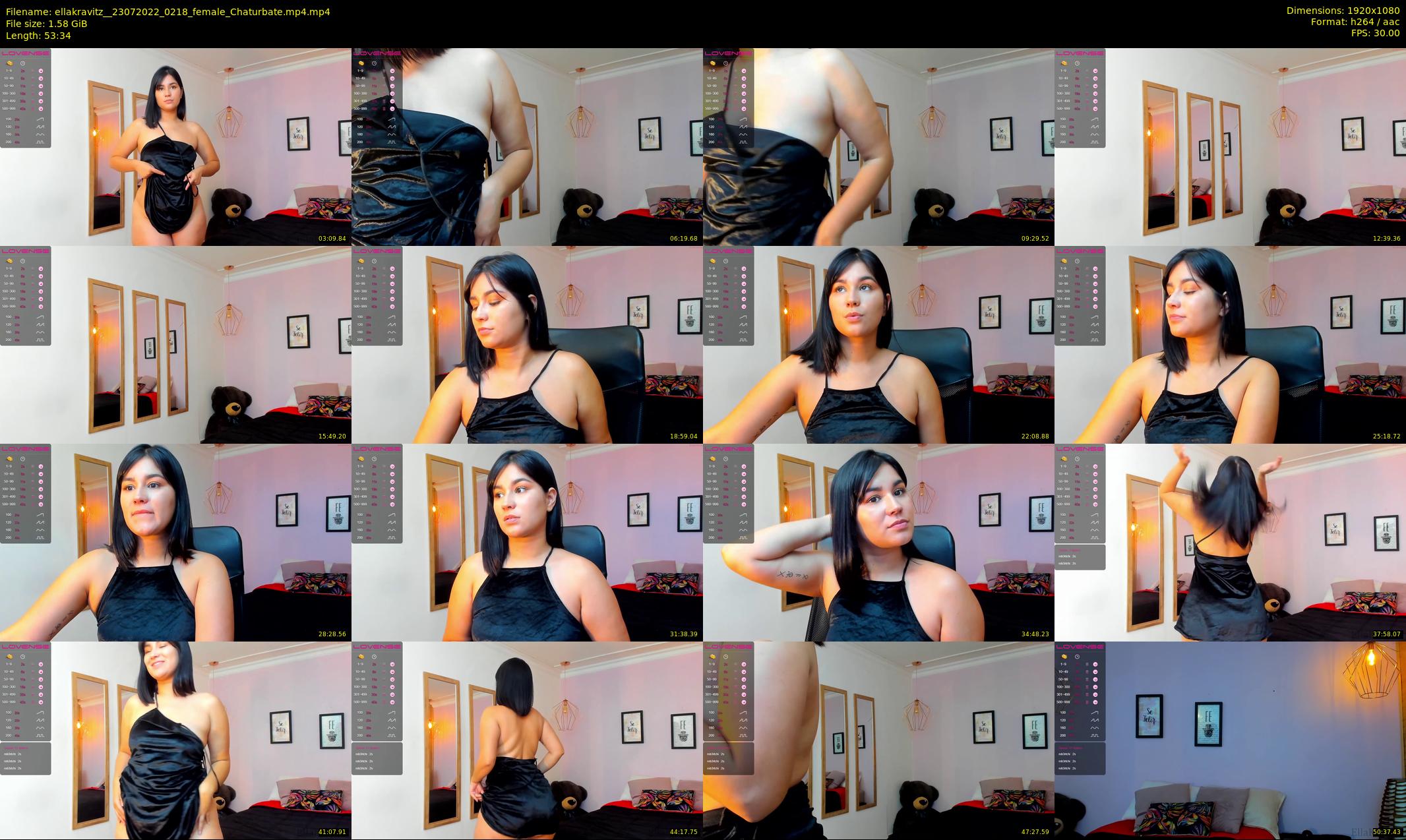ellakravitz_ — 54 minute Chaturbate female cam show recording, 1080p, Jul 23, 2022
