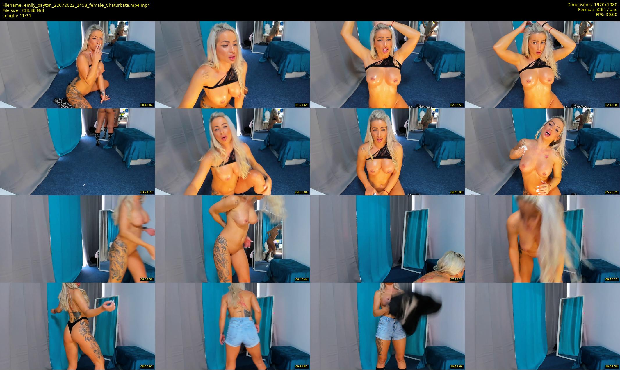 emily_payton — 12 minute Chaturbate female cam show recording, 1080p, Jul 22, 2022