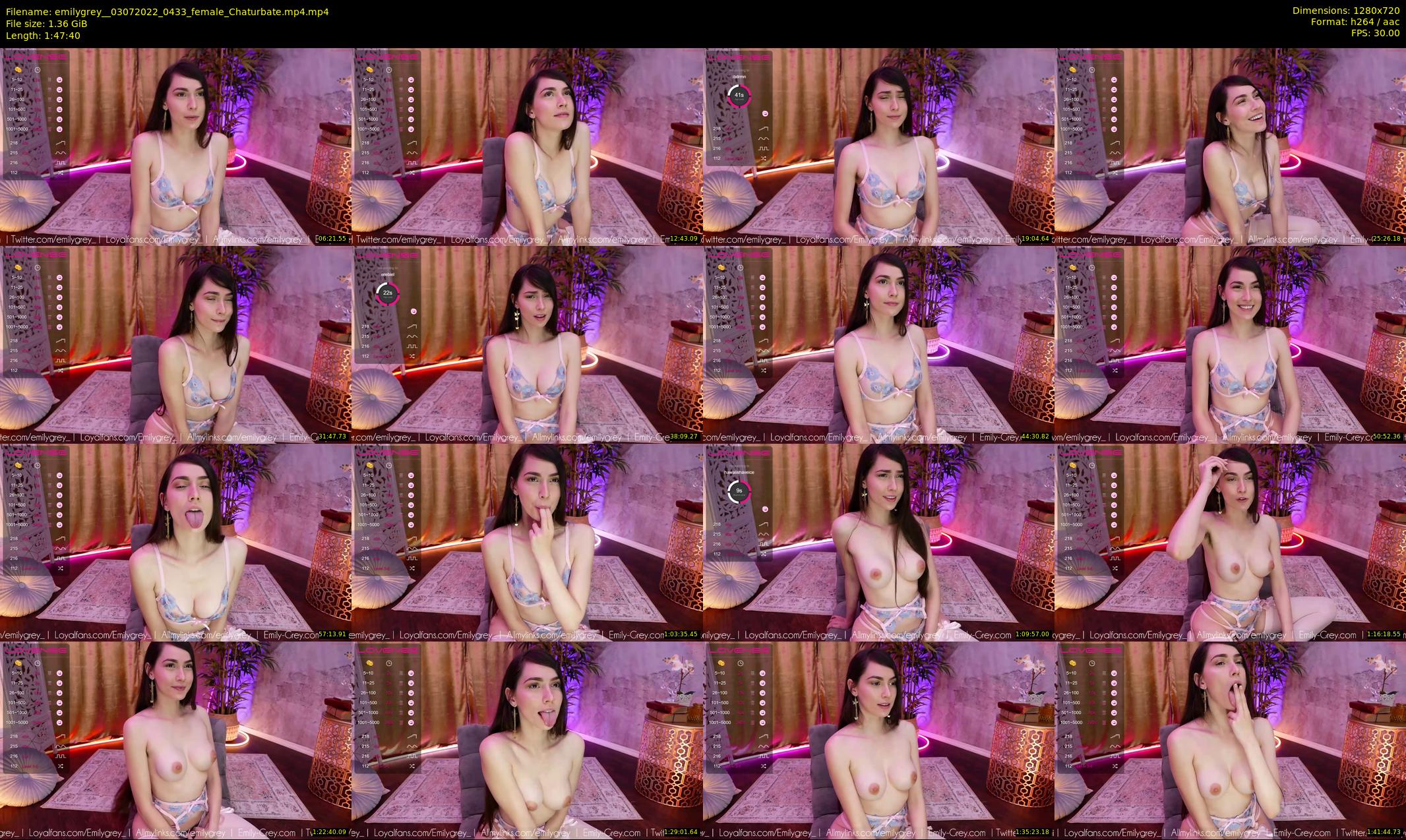 emilygrey_ — 108 minute Chaturbate female cam show recording, 720p, Jul 3, 2022