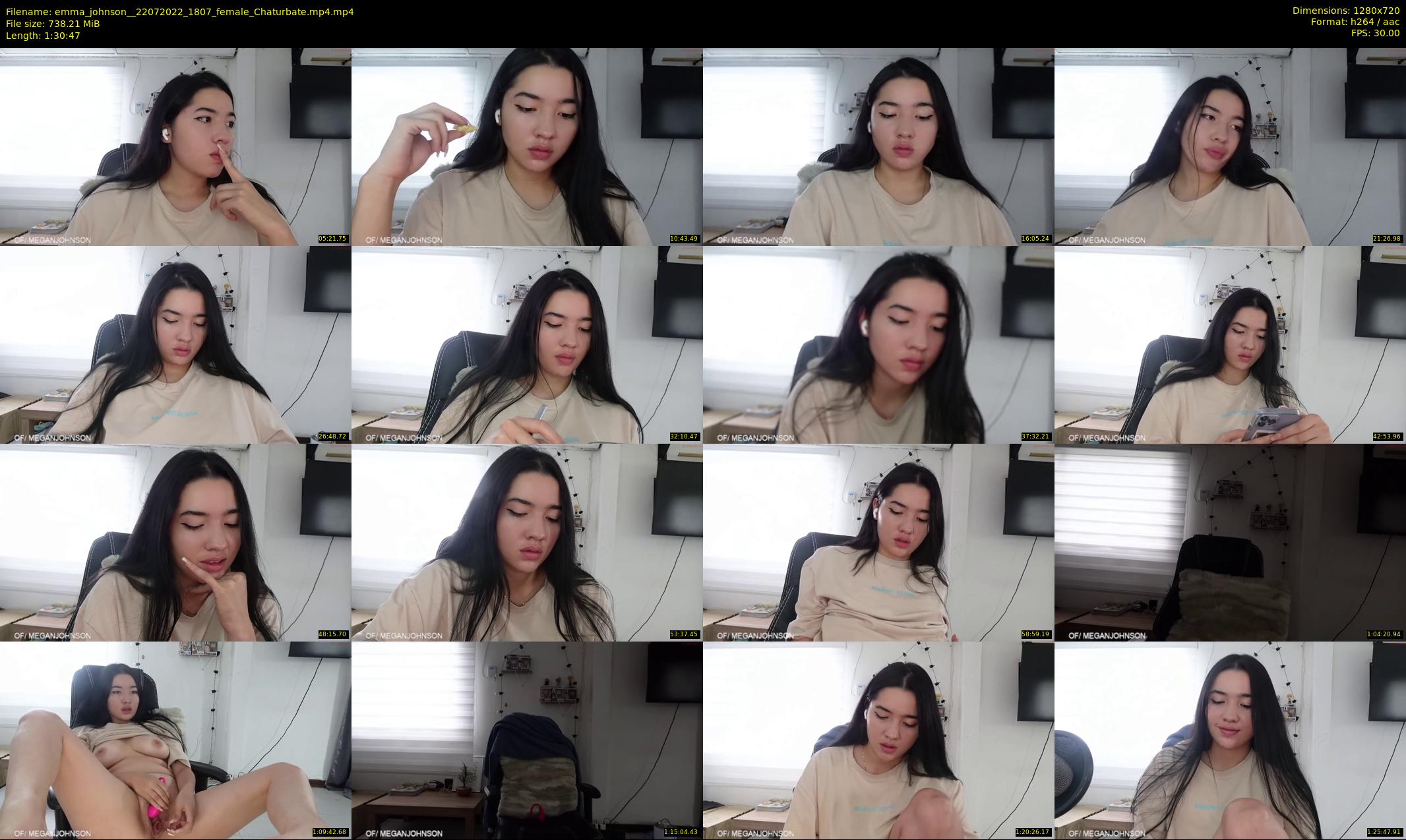 emma_johnson_ — 91 minute Chaturbate female cam show recording, 720p, Jul 22, 2022