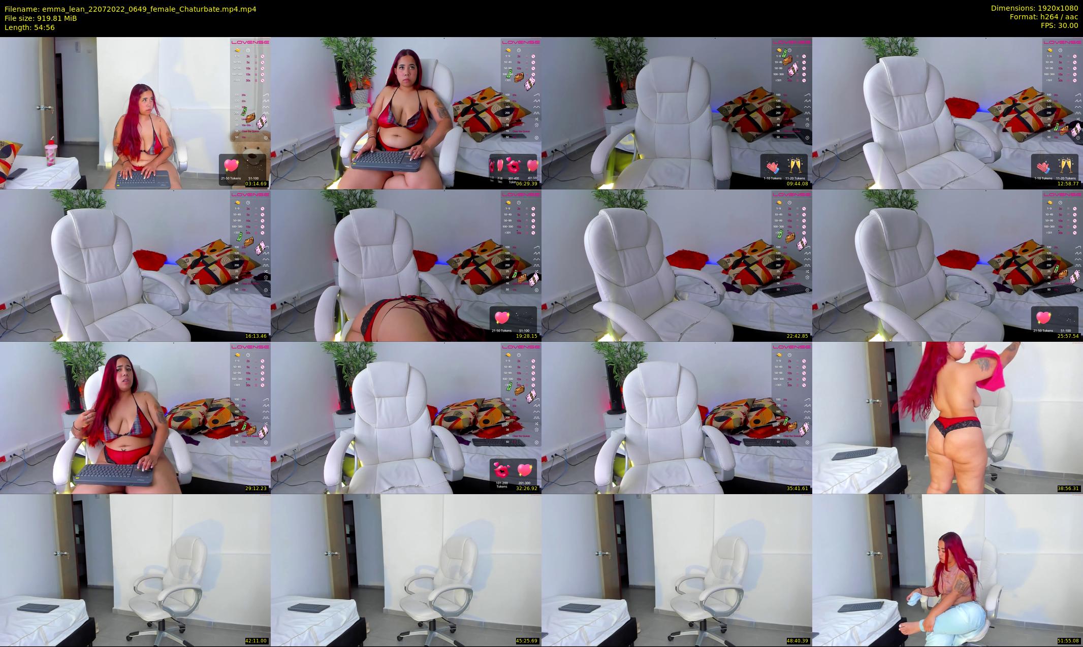 emma_lean — 55 minute Chaturbate female cam show recording, 1080p, Jul 22, 2022