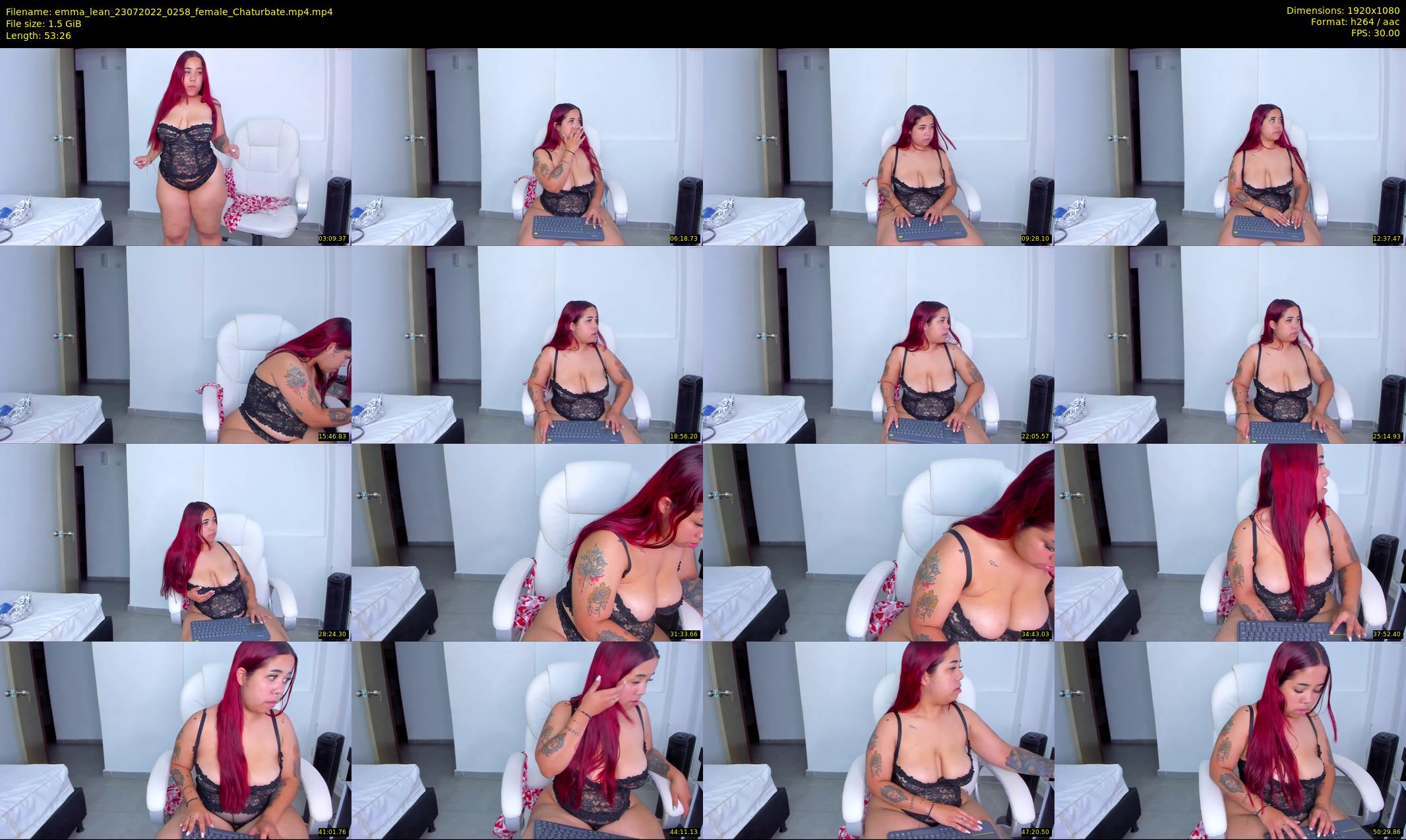 emma_lean — 54 minute Chaturbate female cam show recording, 1080p, Jul 23, 2022