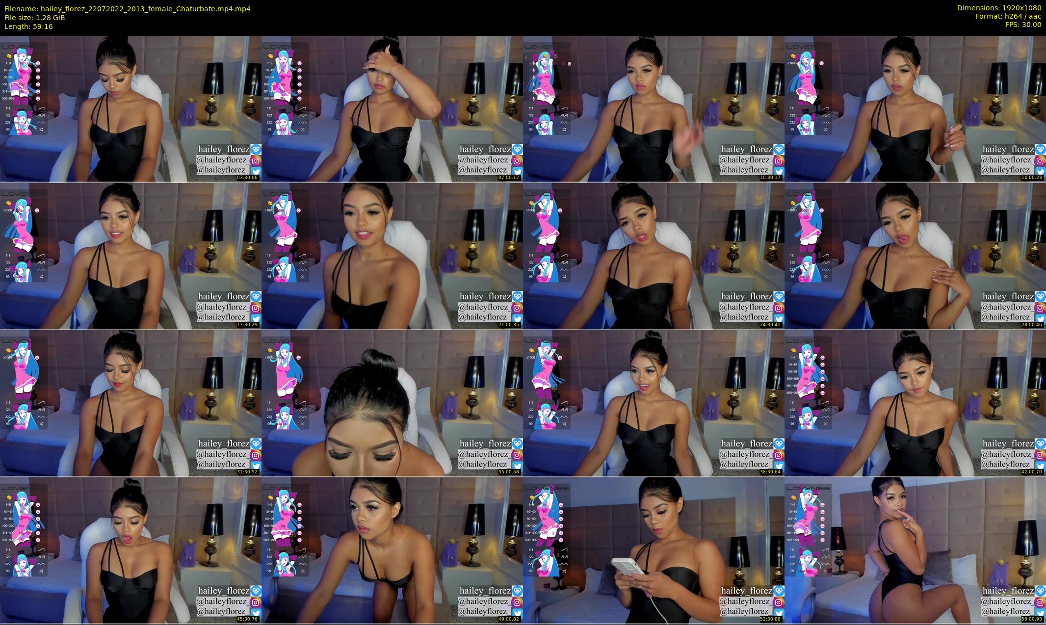 hailey_florez — 60 minute Chaturbate female cam show recording, 1080p, Jul 22, 2022