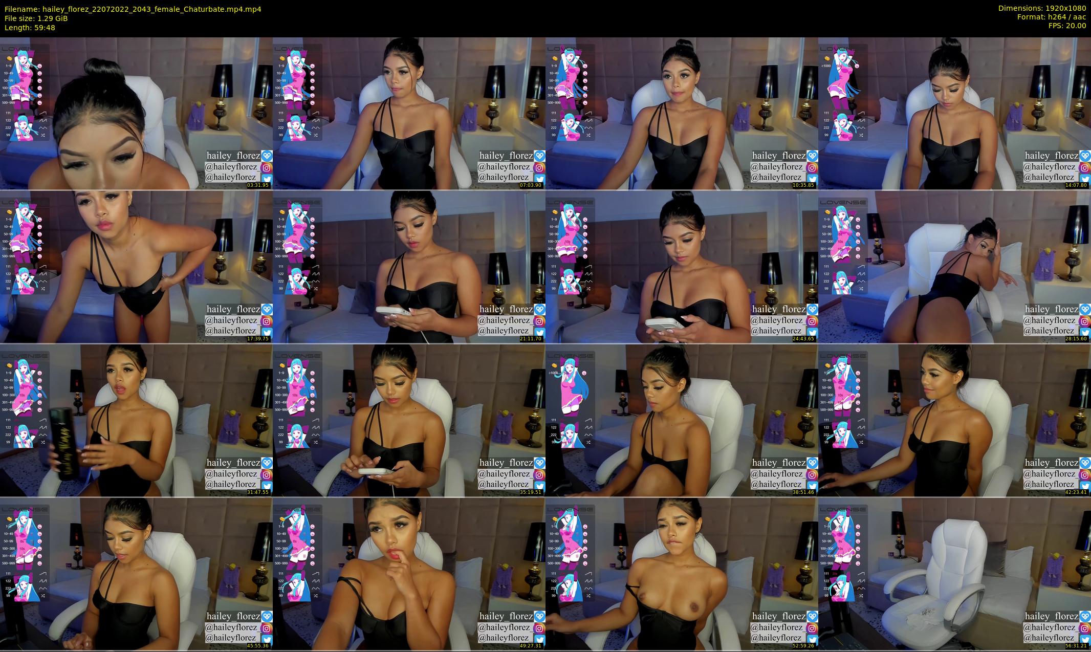 hailey_florez — 60 minute Chaturbate female cam show recording, 1080p, Jul 22, 2022