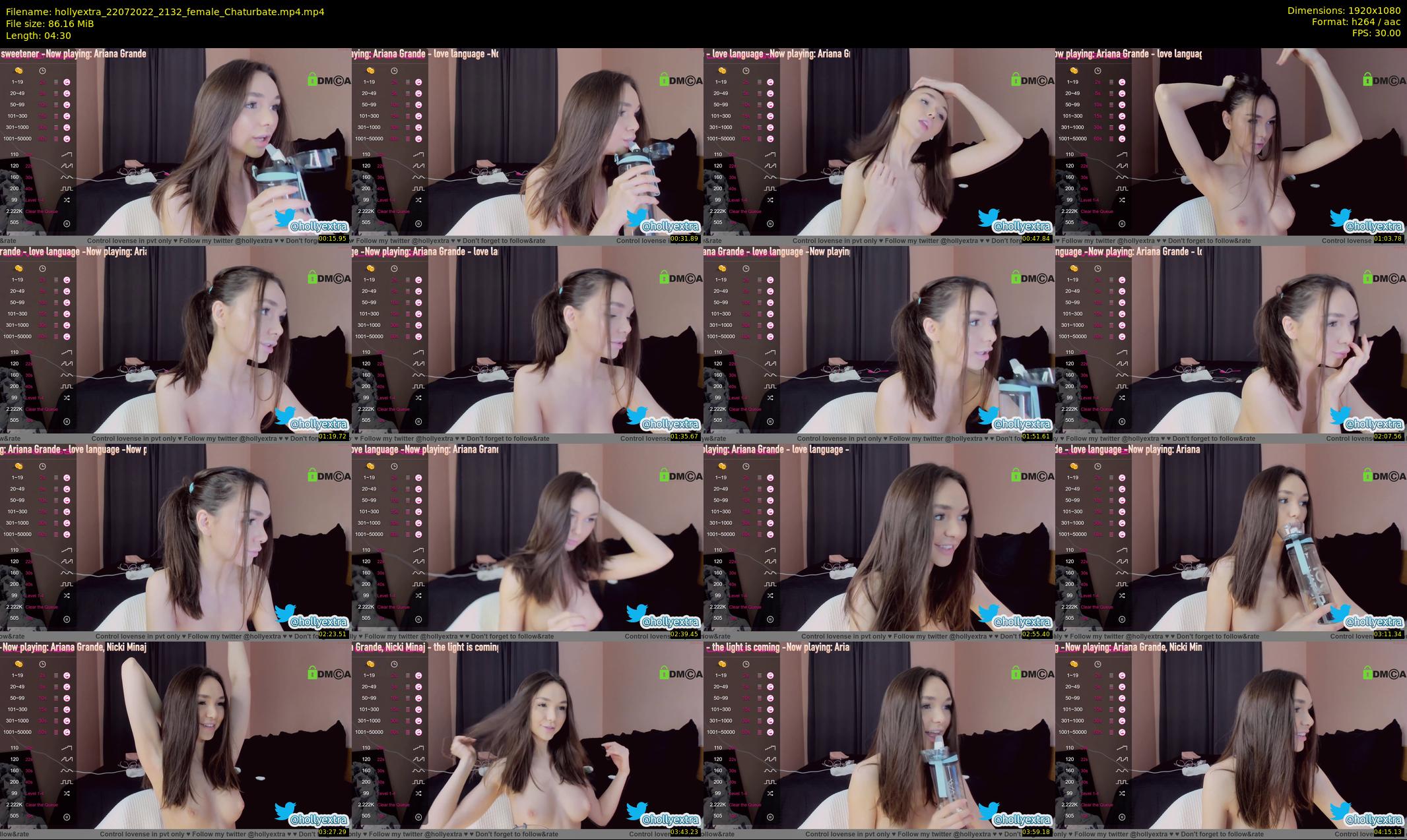 hollyextra — 5 minute Chaturbate female cam show recording, 1080p, Jul 22, 2022