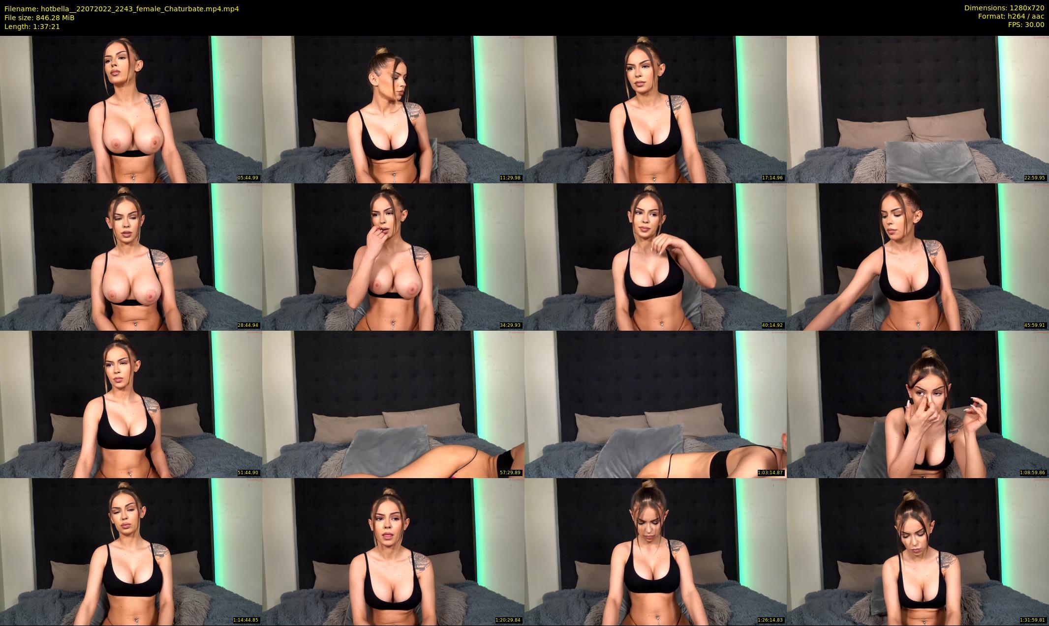 hotbella_ — 98 minute Chaturbate female cam show recording, 720p, Jul 22, 2022