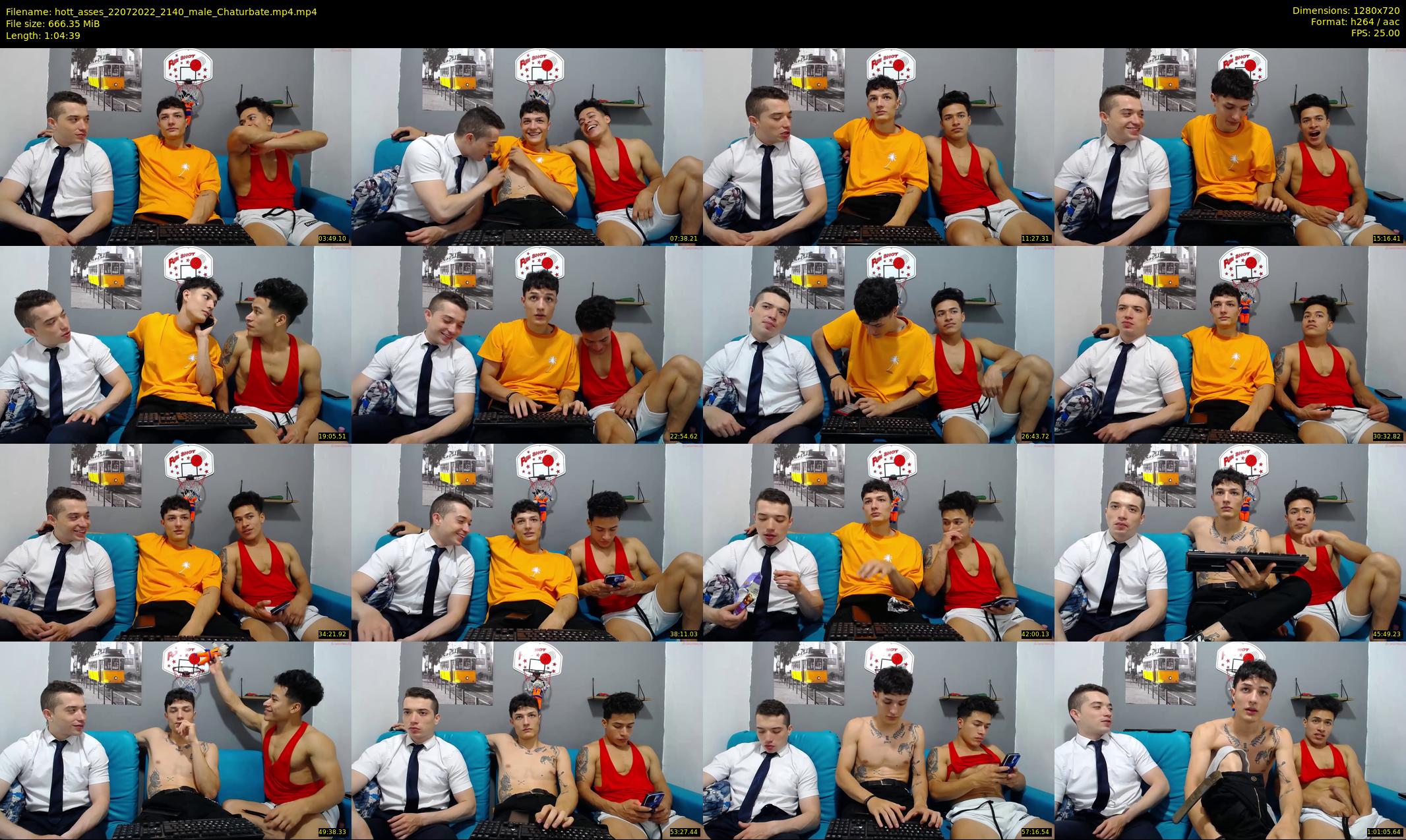 hott_asses — 65 minute Chaturbate male cam show recording, 720p, Jul 22, 2022