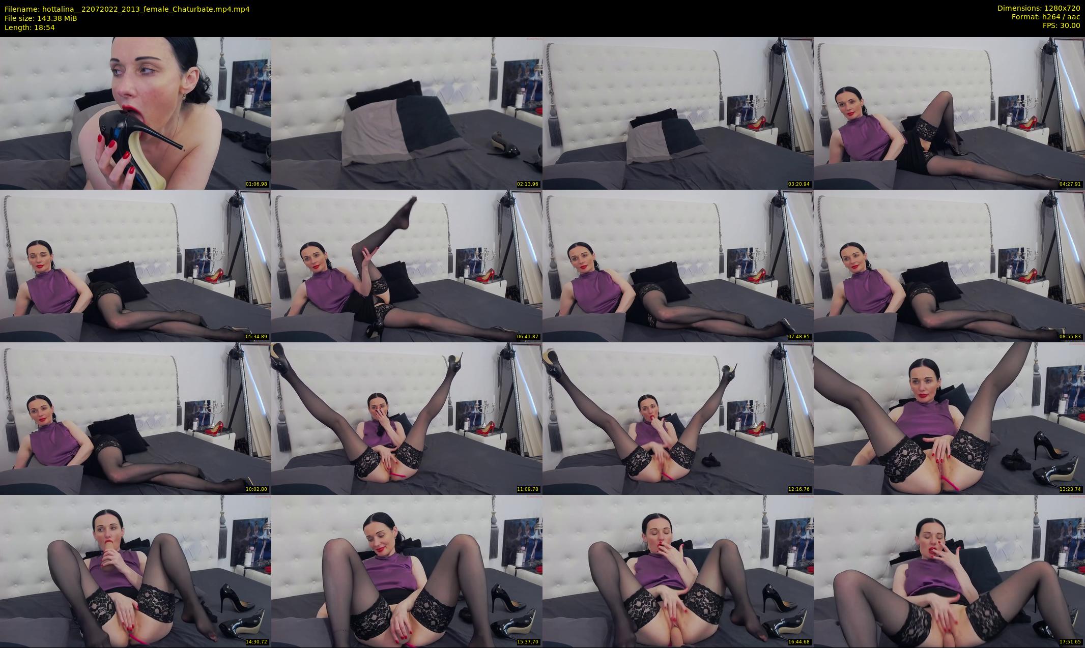 hottalina_ — 19 minute Chaturbate female cam show recording, 720p, Jul 22, 2022