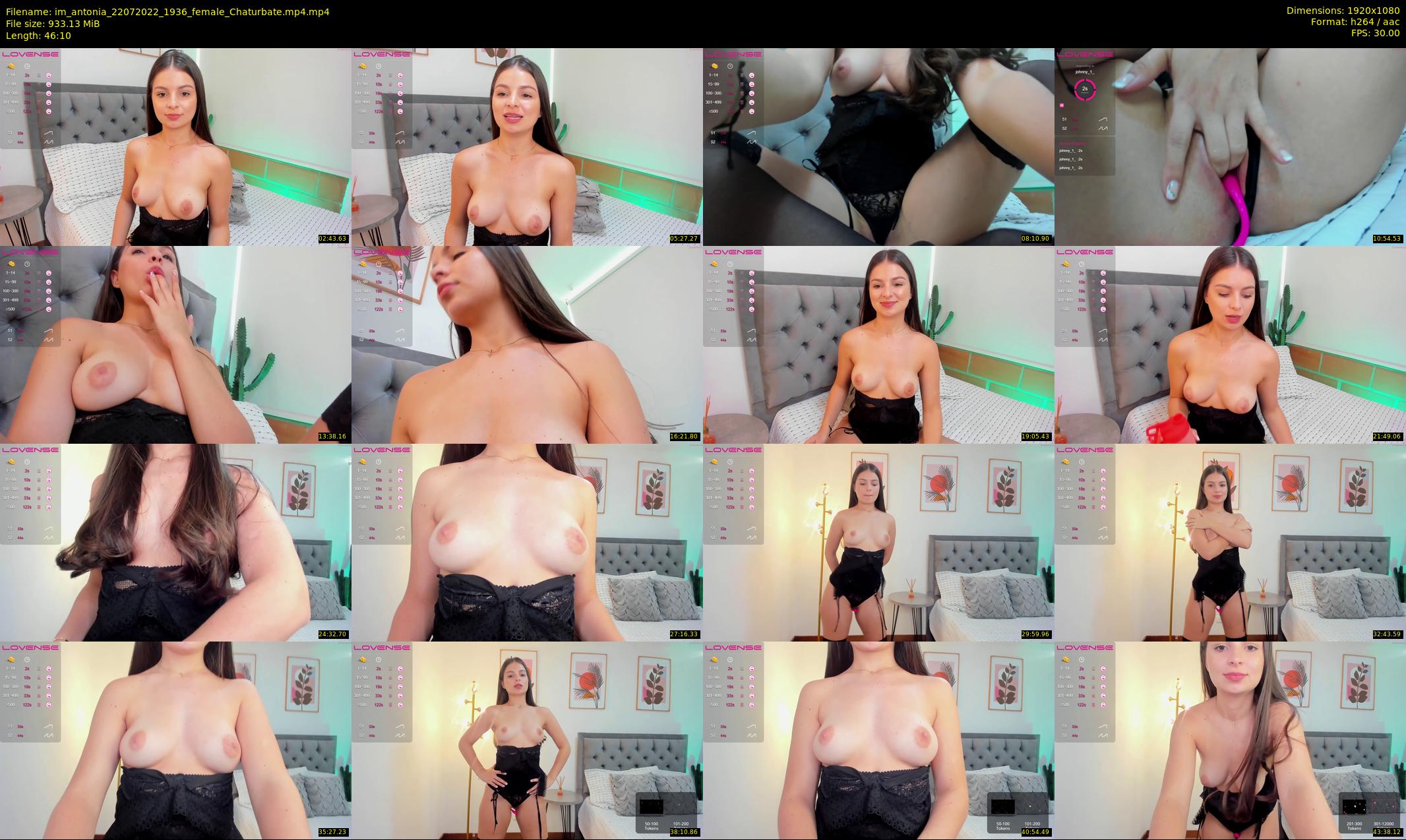 im_antonia — 47 minute Chaturbate female cam show recording, 1080p, Jul 22, 2022