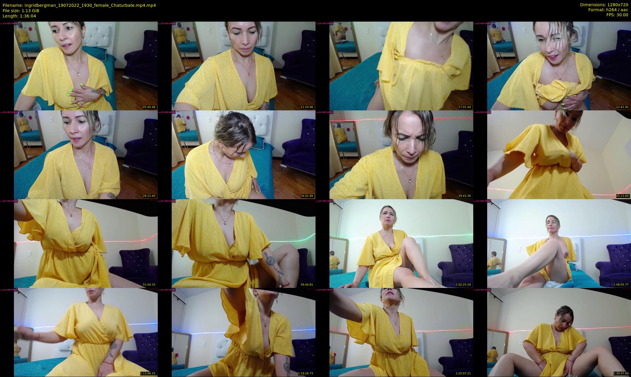ingridbergman — 97 minute Chaturbate female cam show recording, 720p, Jul 19, 2022
