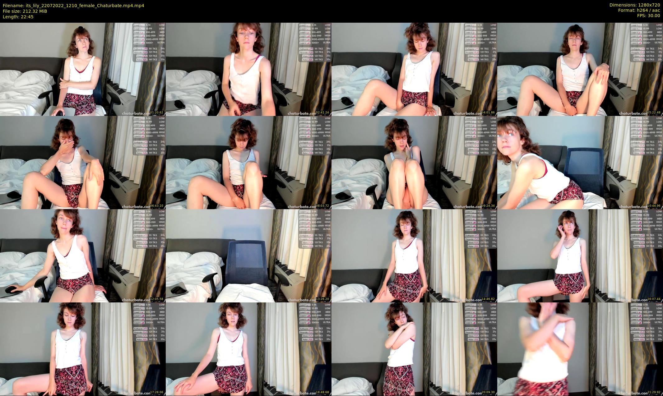 its_lily — 23 minute Chaturbate female cam show recording, 720p, Jul 22, 2022