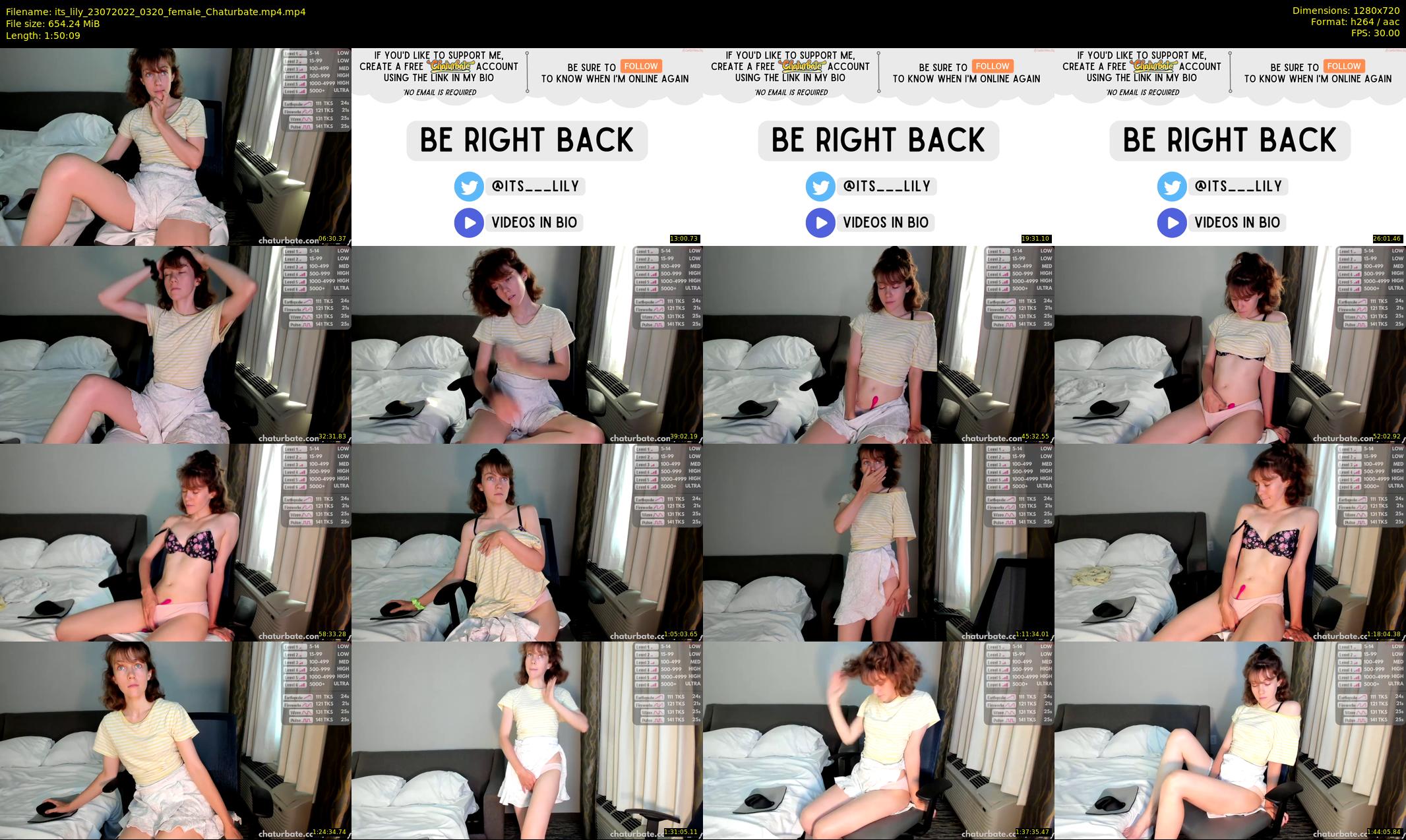 its_lily — 111 minute Chaturbate female cam show recording, 720p, Jul 23, 2022