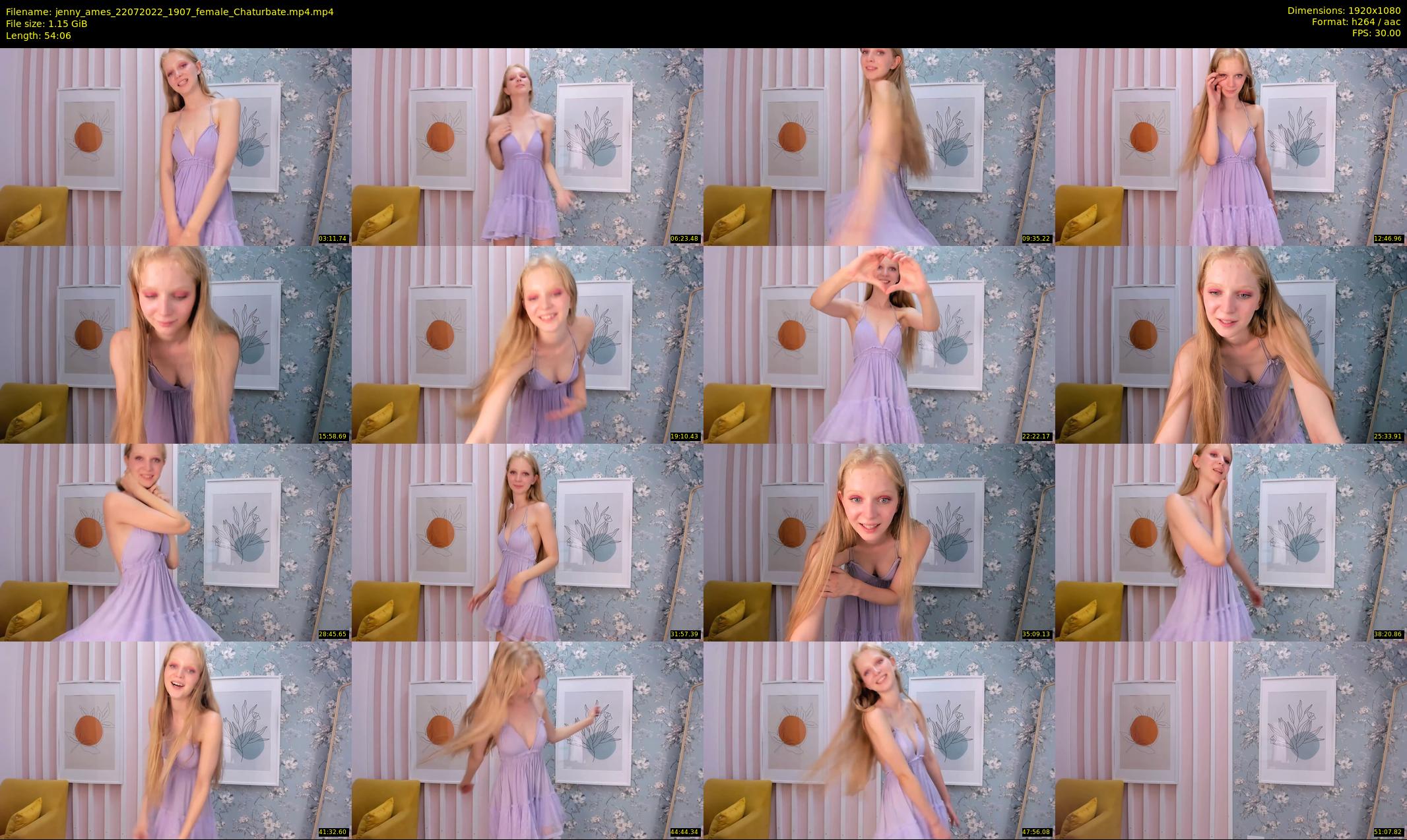 jenny_ames — 55 minute Chaturbate female cam show recording, 1080p, Jul 22, 2022