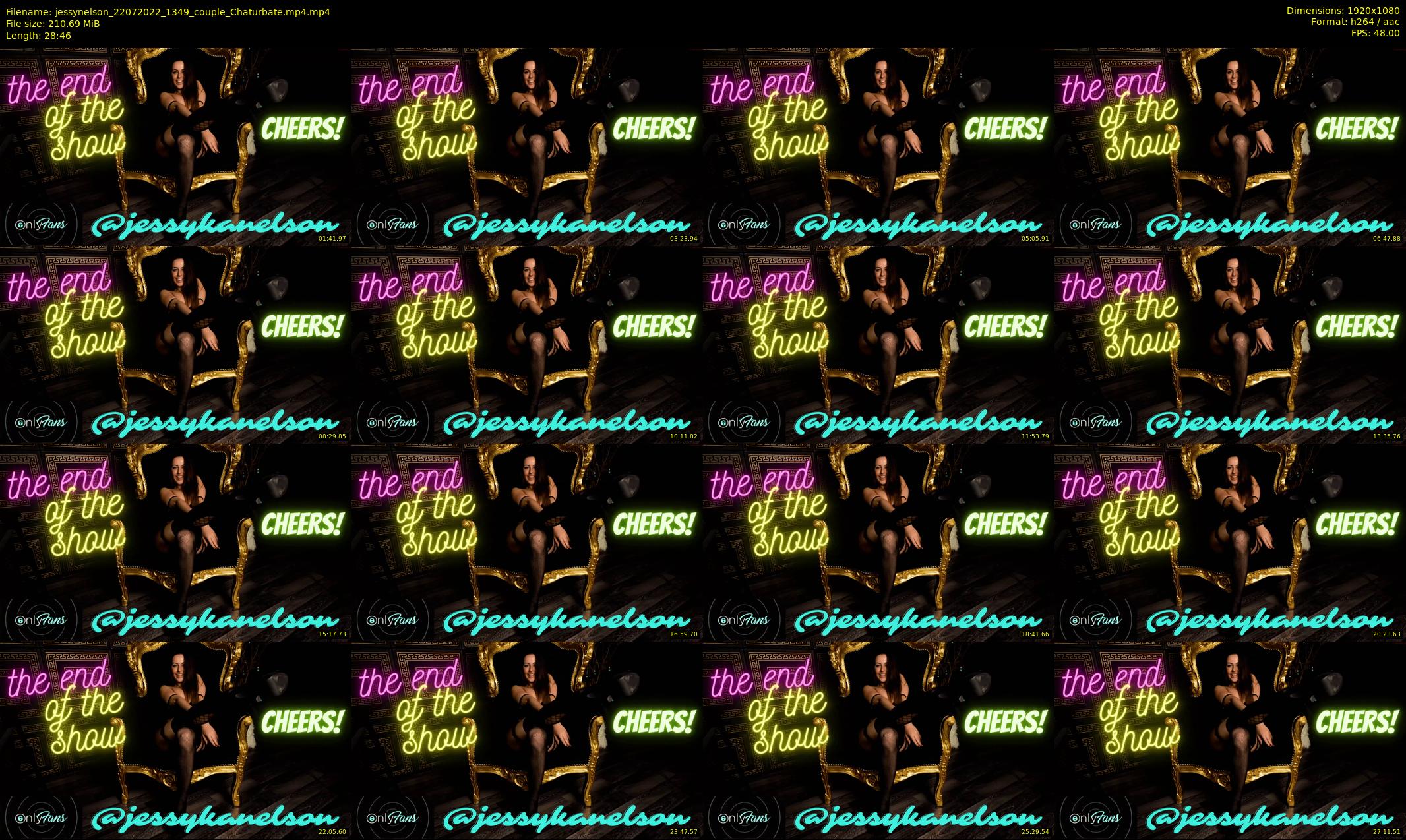 jessynelson — 29 minute Chaturbate female cam show recording, 1080p, Jul 22, 2022