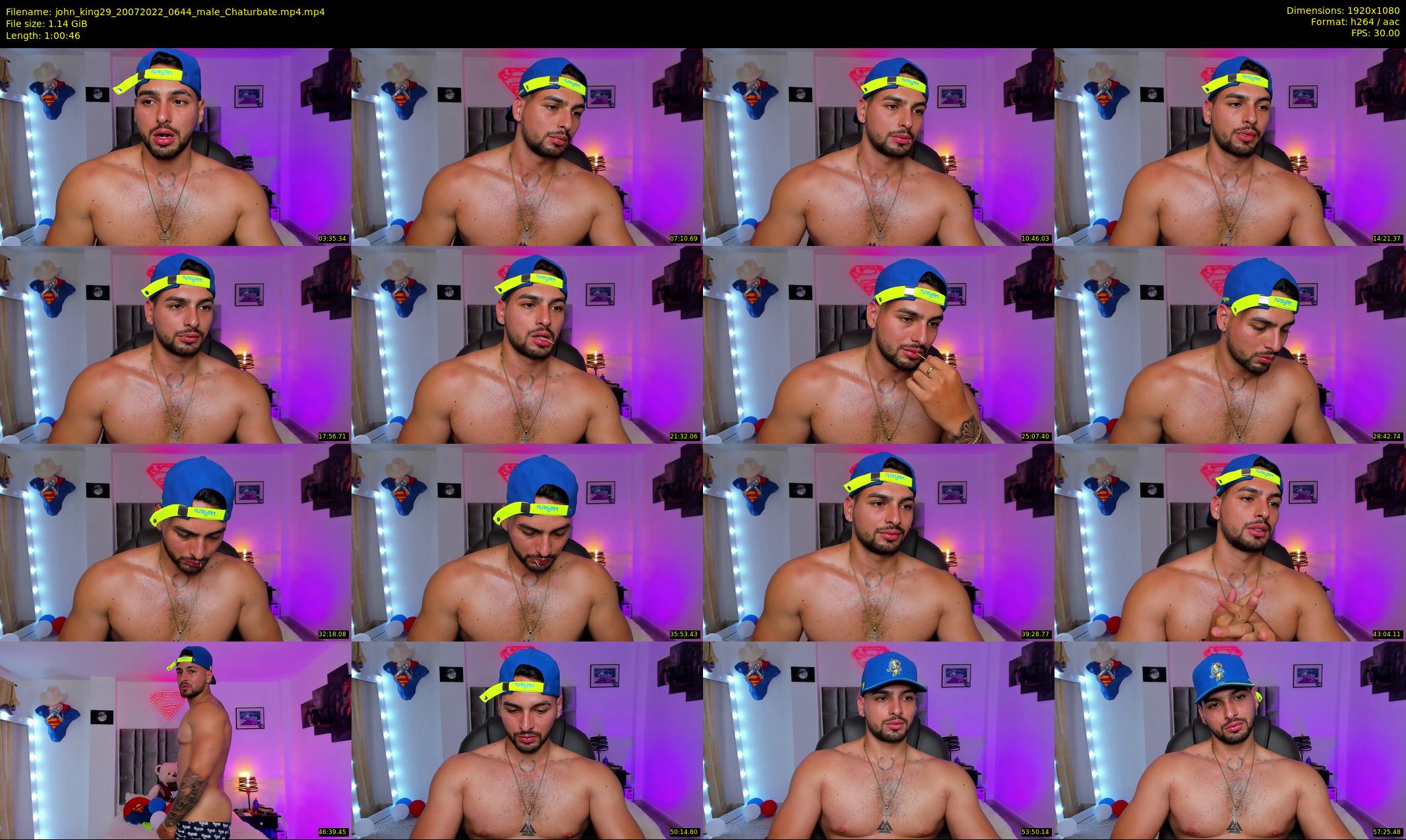 john_king29 — 61 minute Chaturbate male cam show recording, 1080p, Jul 20, 2022