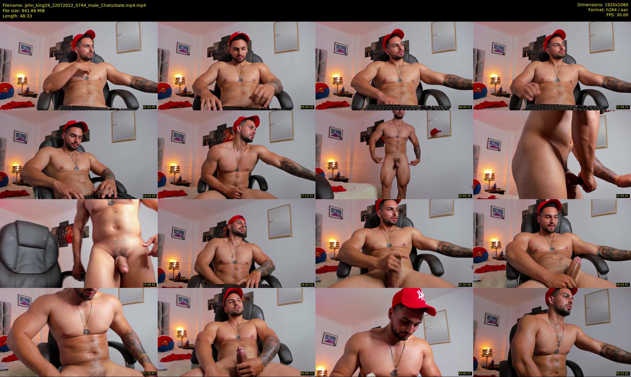 john_king29 — 49 minute Chaturbate male cam show recording, 1080p, Jul 22, 2022