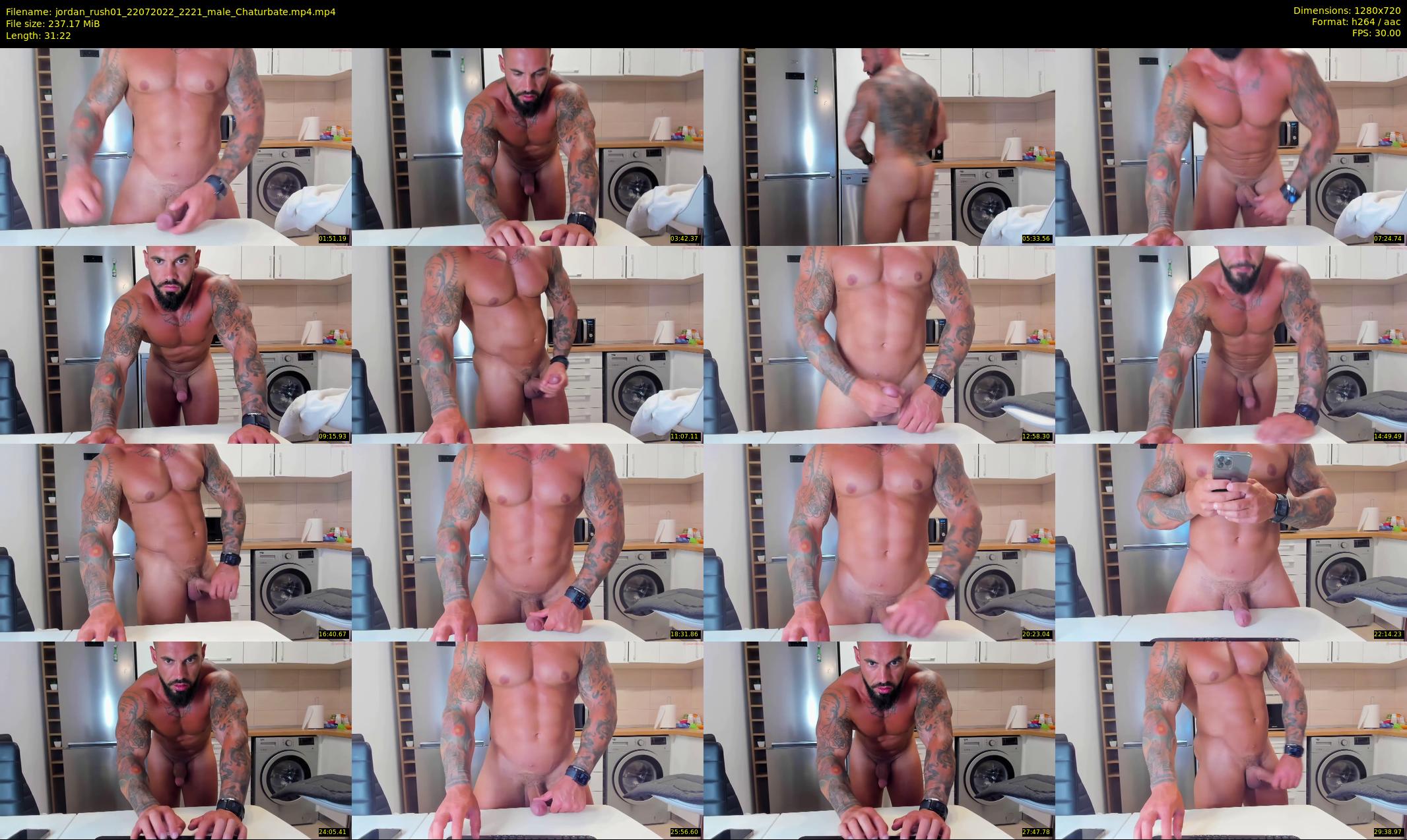 jordan_rush01 — 32 minute Chaturbate male cam show recording, 720p, Jul 22, 2022