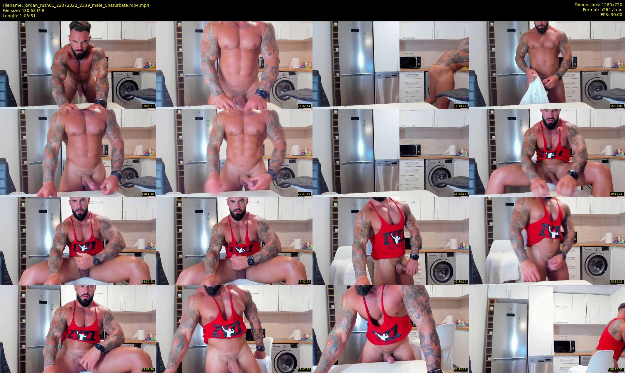 jordan_rush01 — 64 minute Chaturbate male cam show recording, 720p, Jul 22, 2022
